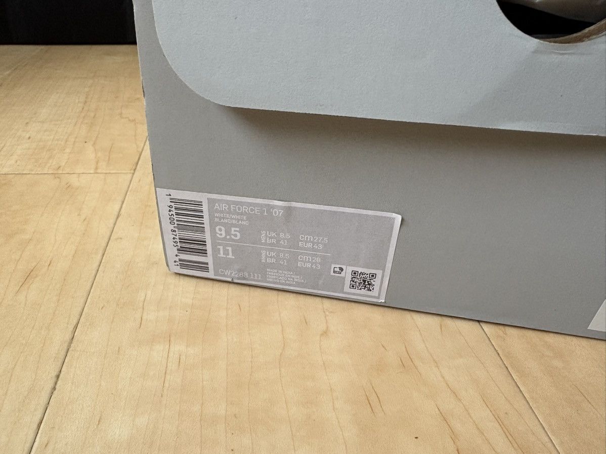 Comme des Garcons × Comme des Garcons Homme × Nike 1 of 300 Nike×Comme des Garçons Air Force 1 Low Size US 9.5 / EU 42-43 - 9 Thumbnail