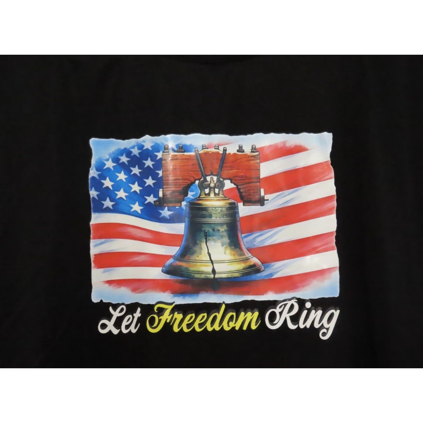 Vintage Armored Sportswear Let Freedom Ring Graphic Long Sleeve Shirt Mens L Black NWOT Size US L / EU 52-54 / 3 - 5 Thumbnail