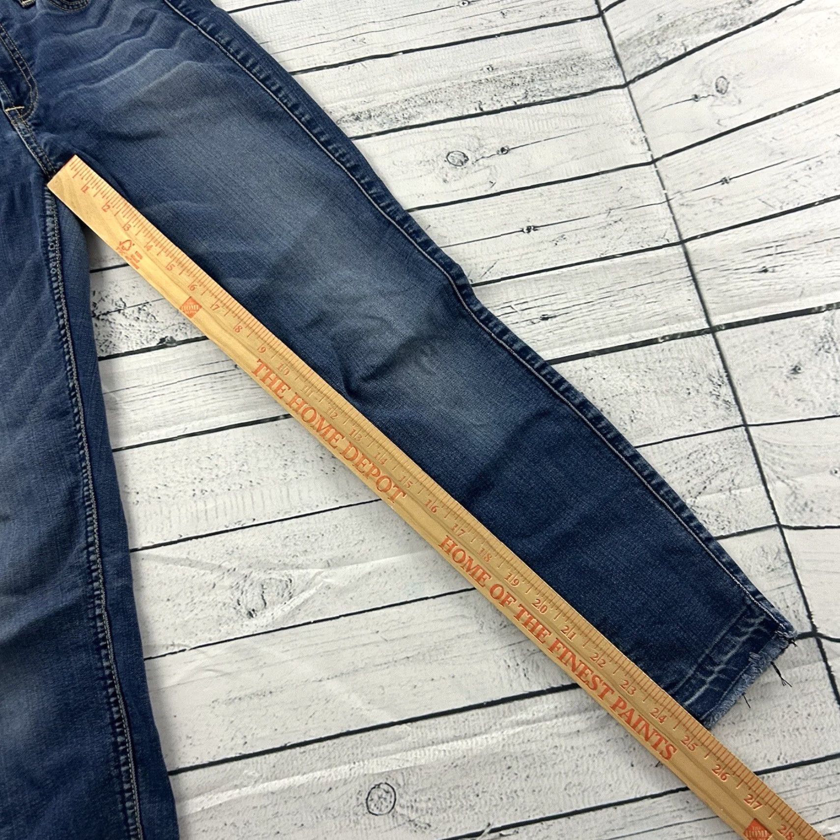 7 For All Mankind 7 For All Mankind Ankle Skinny Denim Blue Jeans Women's 24 Regular Jeans 24 Blue Skinny Womens Size 42" / US 20 - 5 Thumbnail