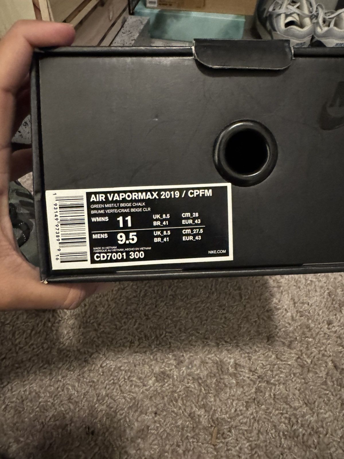Cactus Plant Flea Market × Nike Nike x CPFM Vapor Max Size 9.5 Very Clean Size US 9.5 / EU 42-43 - 8 Thumbnail