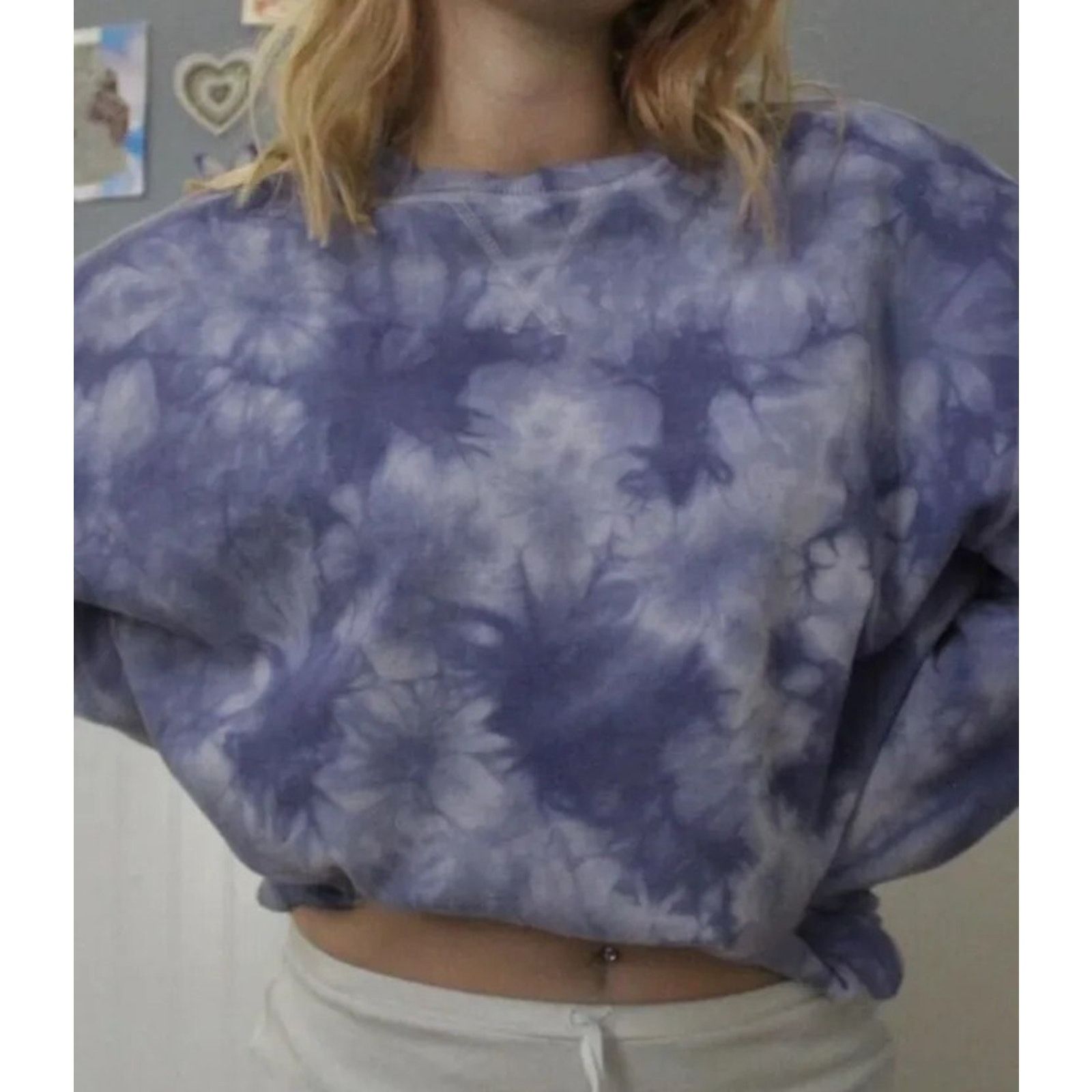 Pacsun Aritzia PacSun Lunar e Tie Dye Sweatshirt Size S A000394 Size S / US 4 / IT 40 - 2 Thumbnail