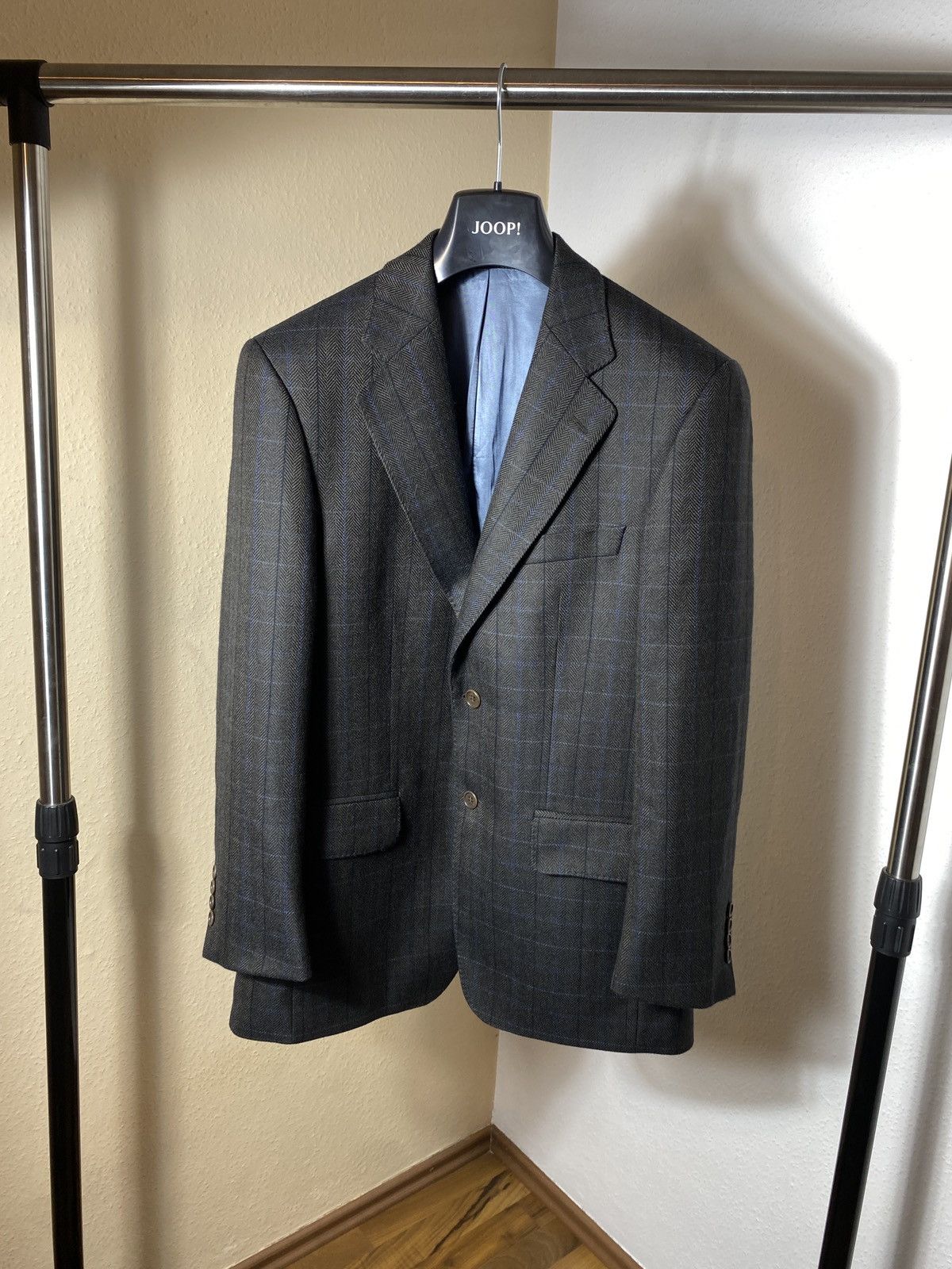 Harris Tweed Wool checkered jacket Magee New Size 38S - 9 Thumbnail