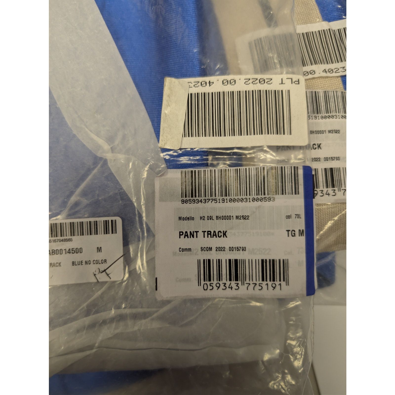 Moncler × Palm Angels o1rshd1 Q:2 / Shiny Track Pants in Blue Size US 32 / EU 48 - 23 Thumbnail