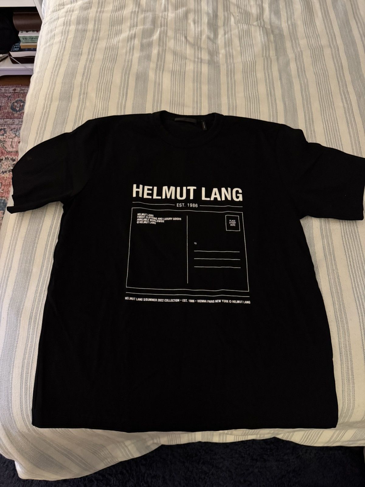 Helmut Lang Helmut Lang SS22 Postcard Tee Size US S / EU 44-46 / 1 - 1 Thumbnail