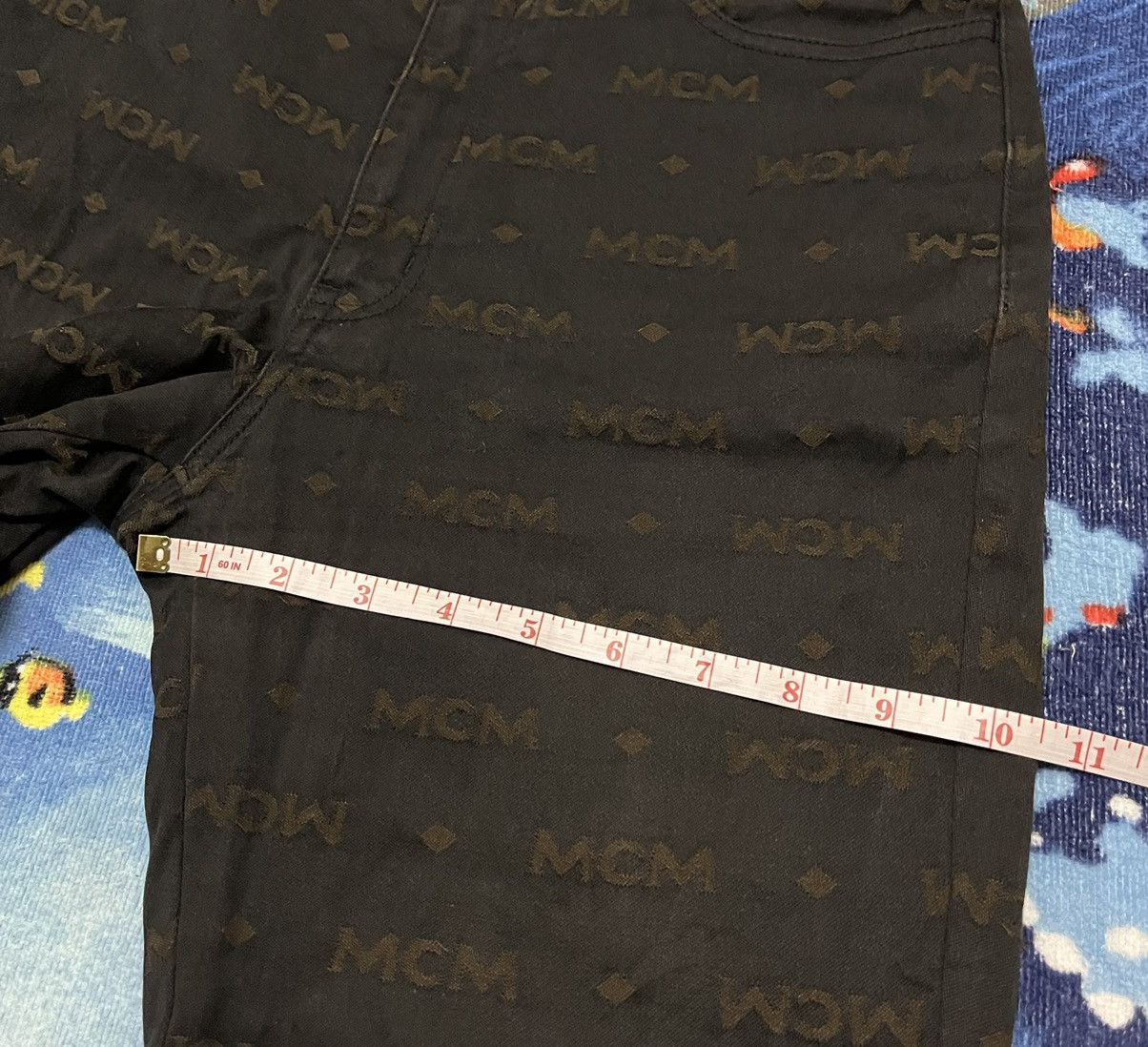 MCM Rare🔥MCM Monogram Fullprint Pant Size 26" / US 2 / IT 38 - 15 Thumbnail