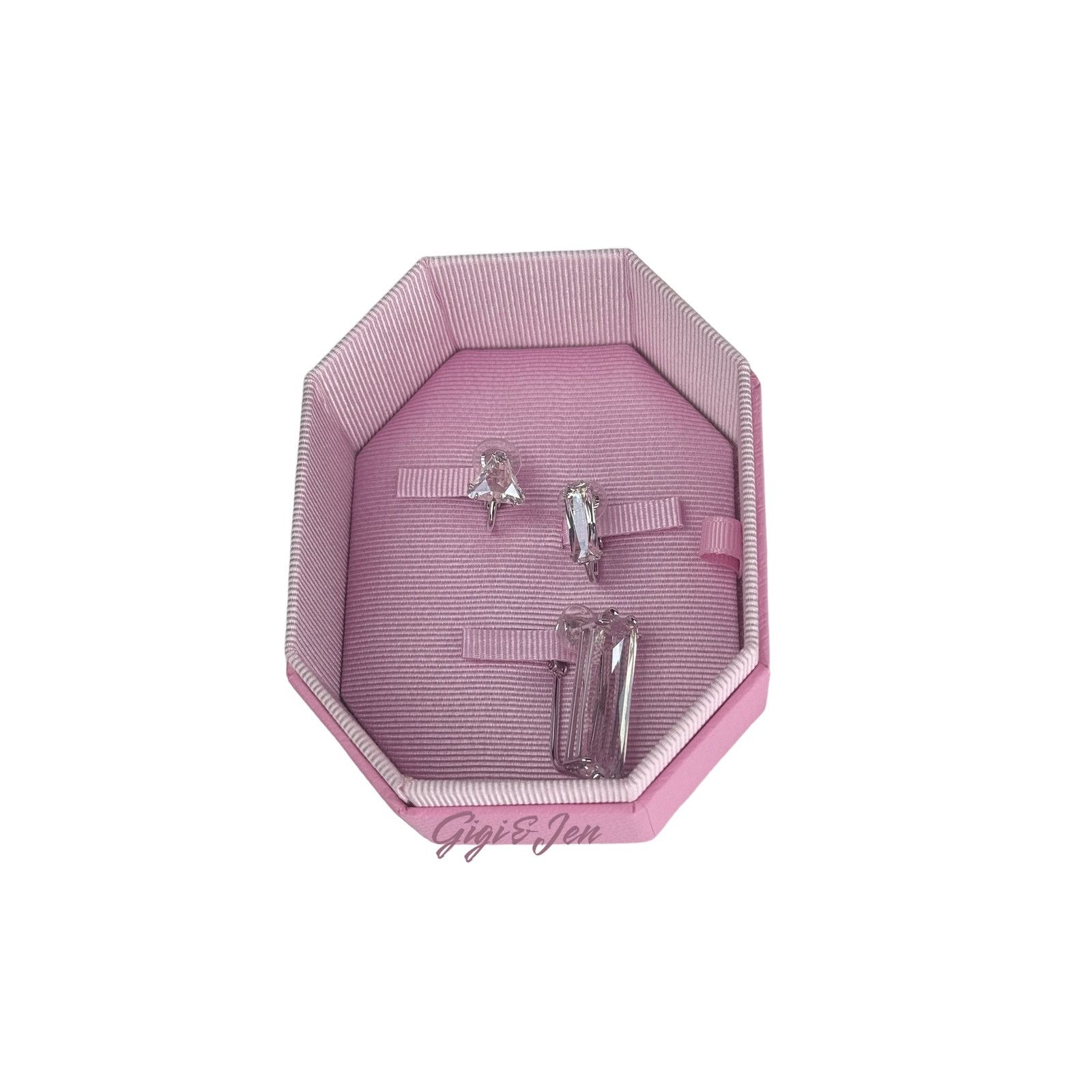 Swarovski Swarovski Mesmera clip earring Set (3), Asymmetrical Size ONE SIZE - 4 Thumbnail