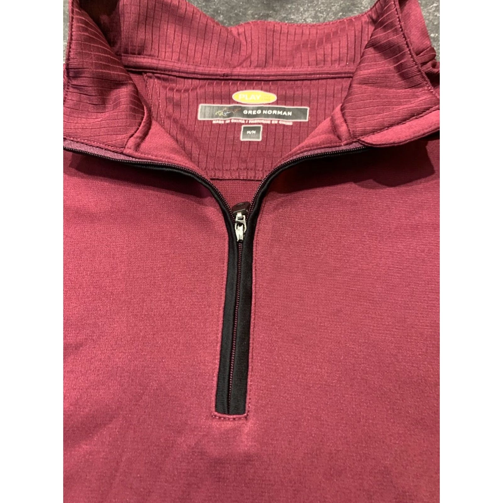Vintage Greg Norman Performance Quarter Zip Pullover Sweater Men’s M Red Moisture-Wicking Golf Activewear Size US M / EU 48-50 / 2 - 4 Thumbnail