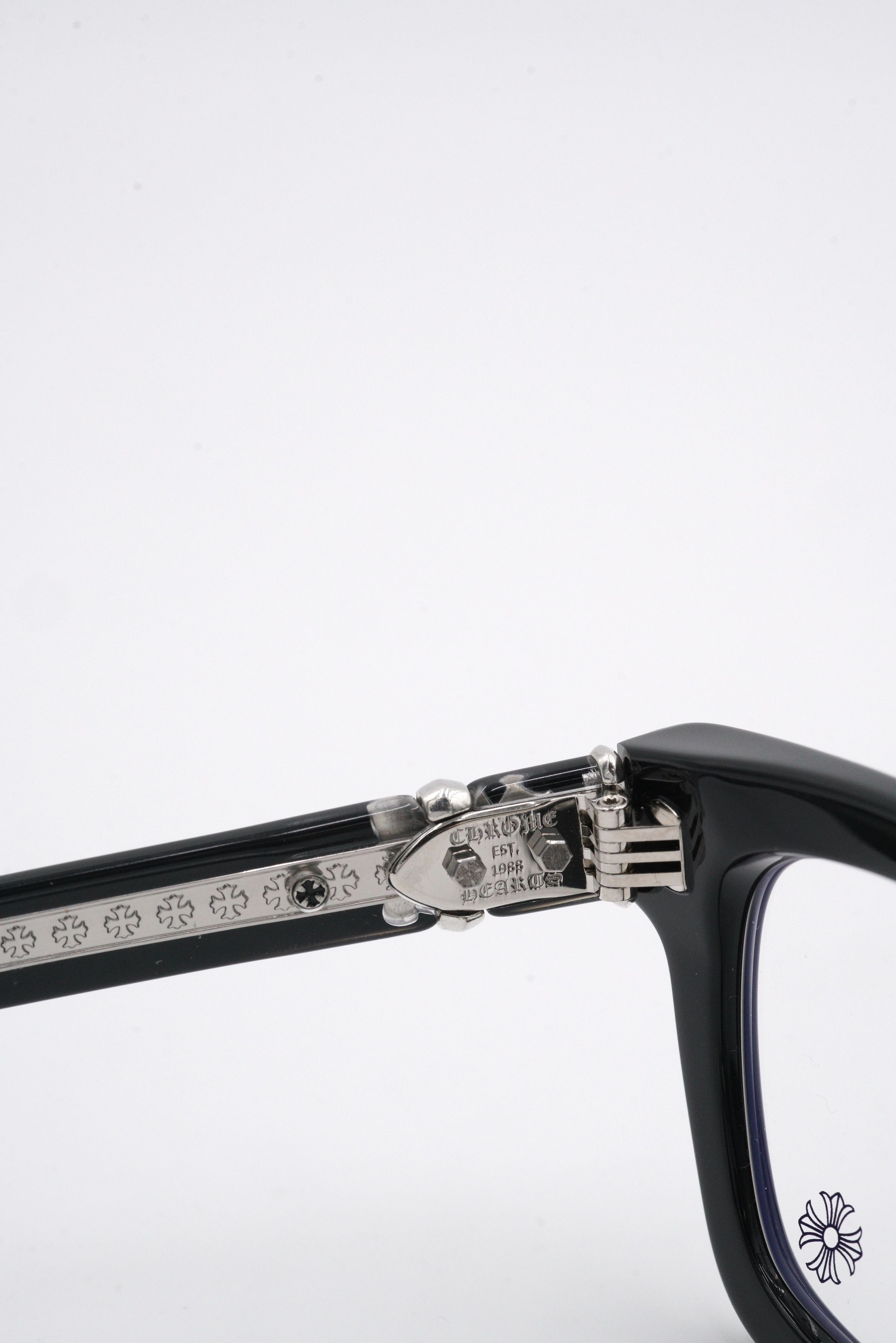 Chrome Hearts Chrome Hearts Vagillionaire Glasses - Black Size ONE SIZE - 12 Thumbnail