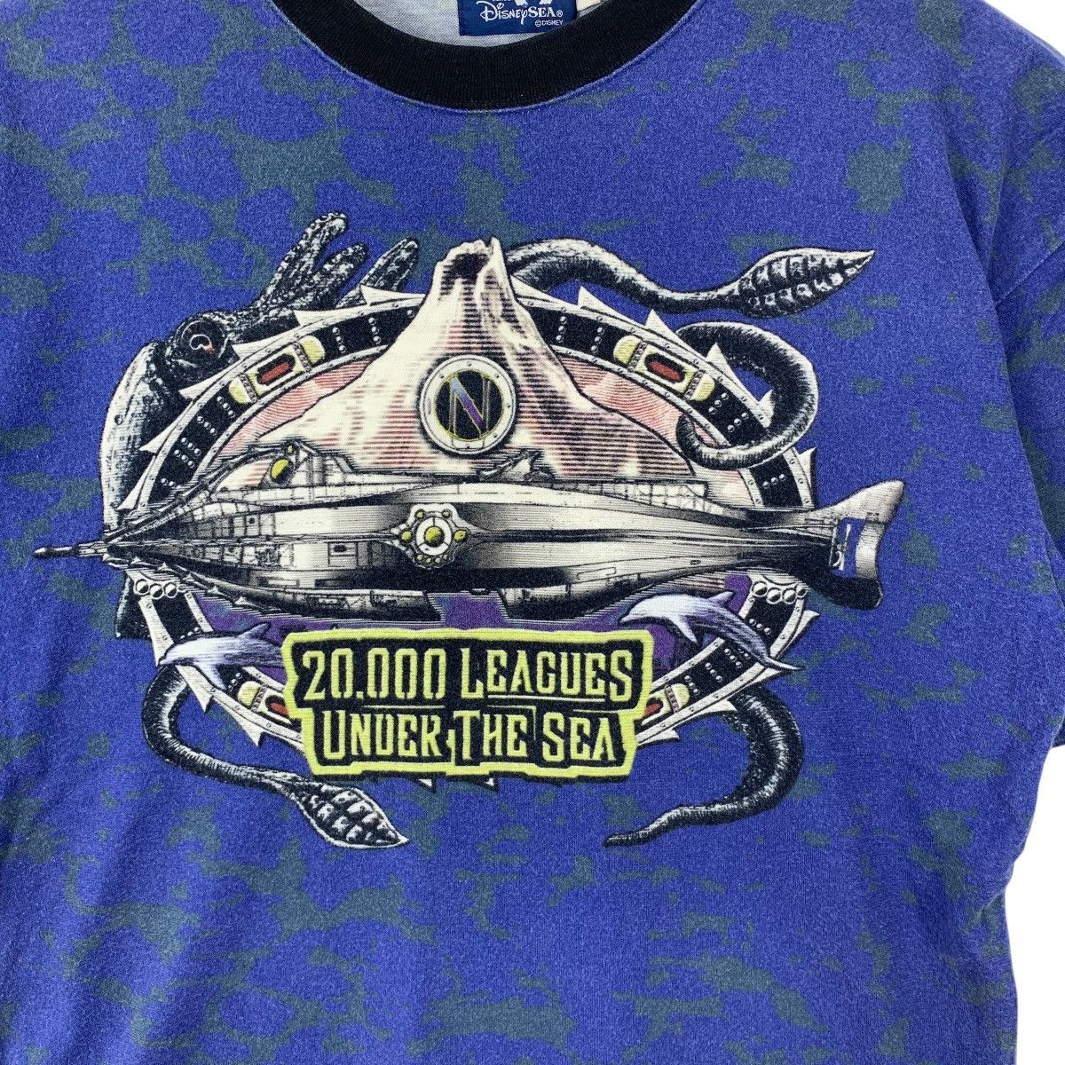 Disney Vintage DISNEY TOKYO SEA 20000 Leagues Under Sea Tee Shirt Size S / US 4 / IT 40 - 6 Thumbnail