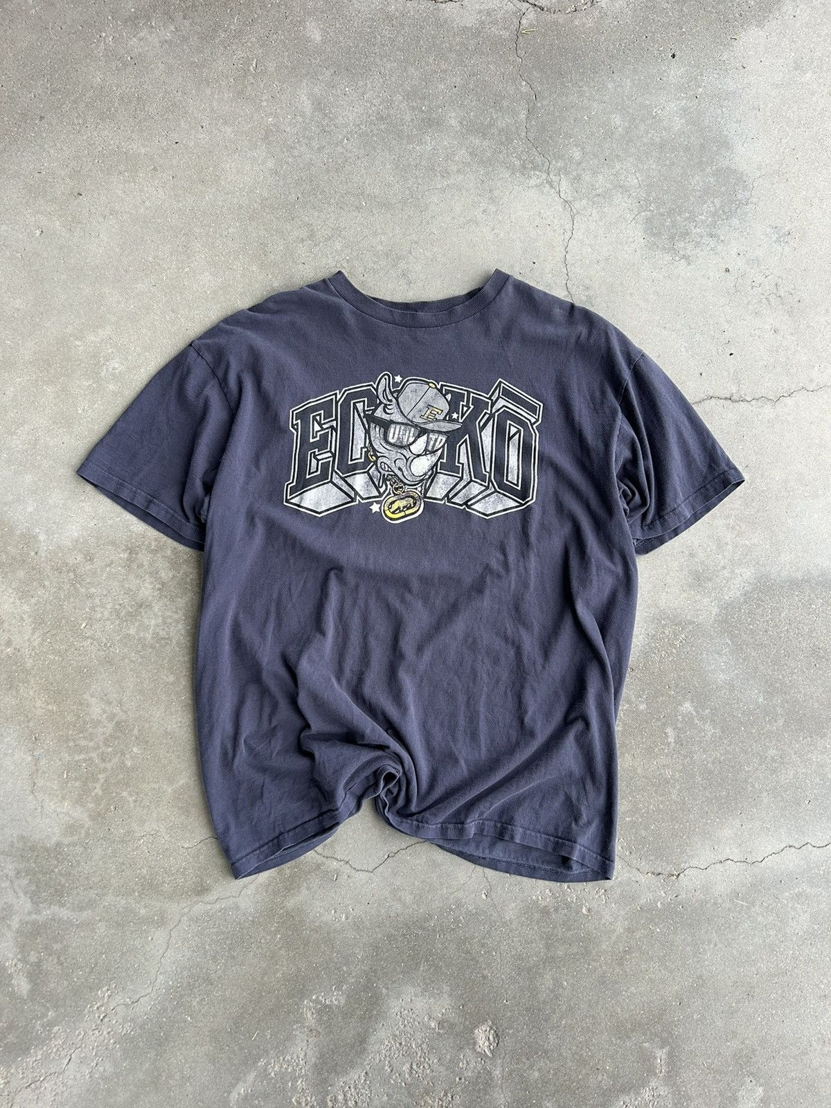 Ecko Unltd. × Vintage Vintage 2000s Ecko Unltd Rhino Y2K Shirt Size US XL / EU 56 / 4 - 1 Thumbnail