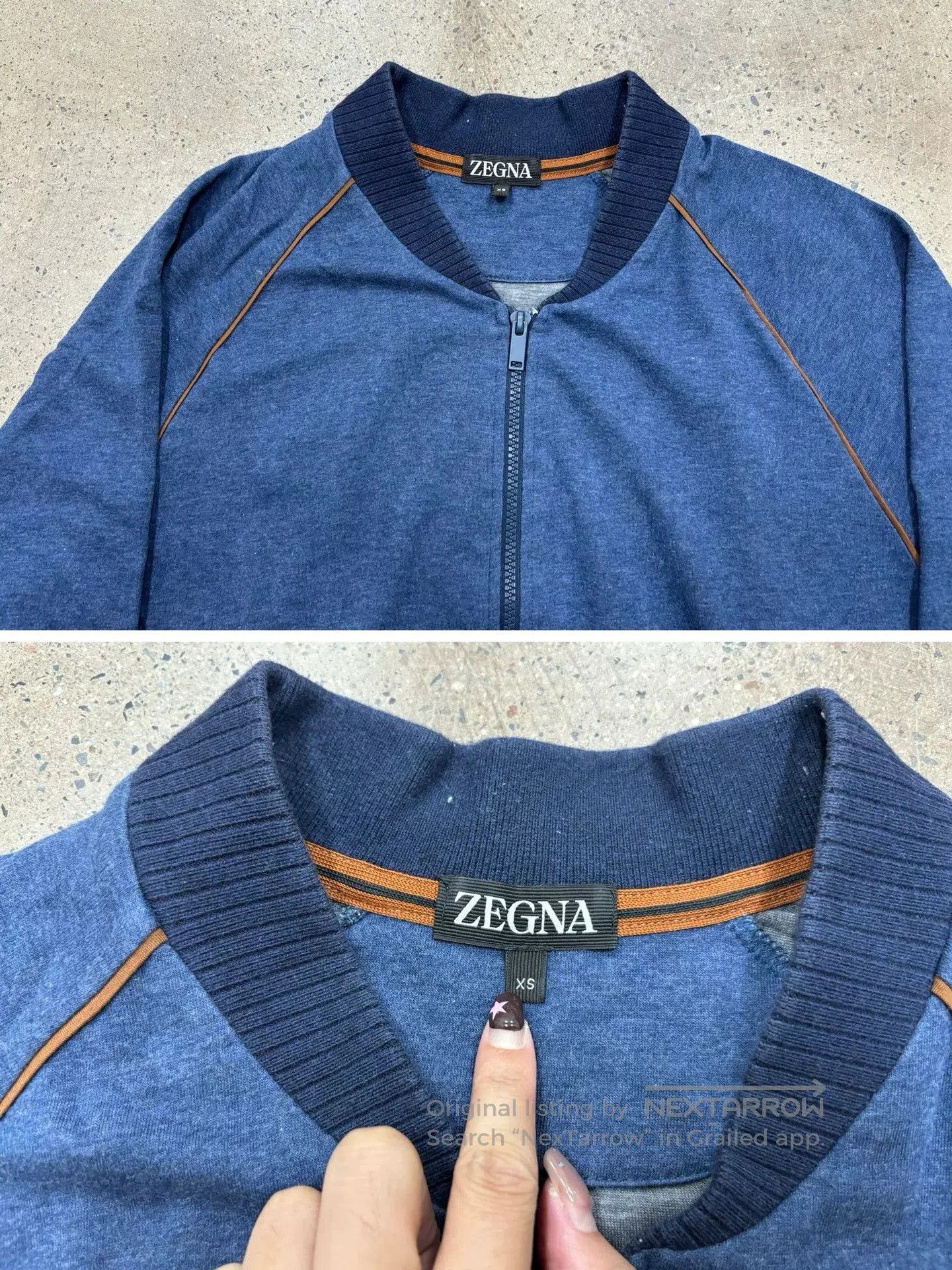 Ermenegildo Zegna Ermenegildo Zegna Blouson Zip Jacket. Size US M / EU 48-50 / 2 - 4 Thumbnail