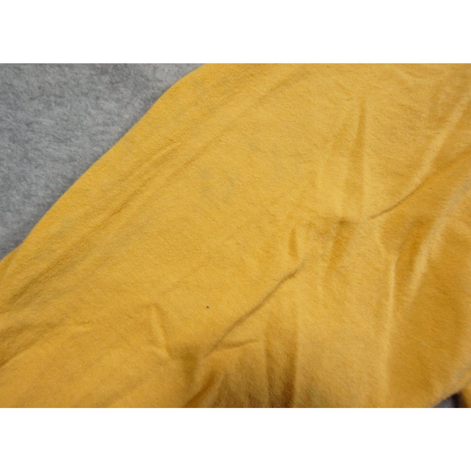 J.Crew VINTAGE J.CREW Long Sleeve Crewneck Shirt Mens Medium Yellow 90s USA Size US M / EU 48-50 / 2 - 5 Thumbnail