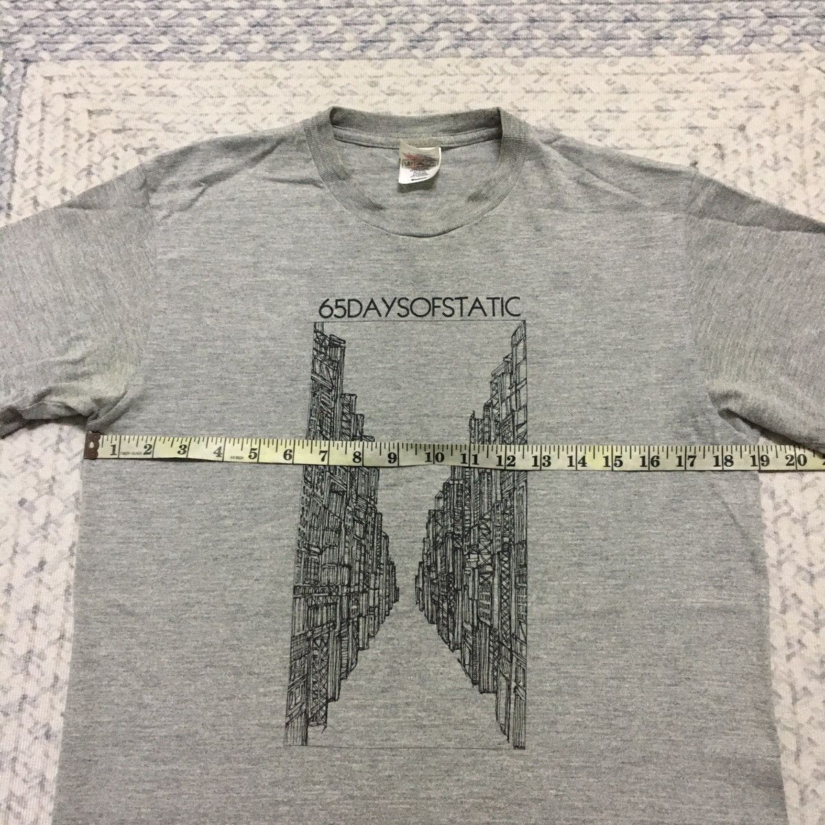 Band Tees Distressed 65 Days of Static Band Tshirt Size US S / EU 44-46 / 1 - 10 Thumbnail