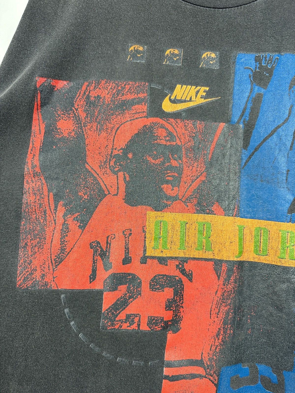 80s Vintage Nike Air Jordan Single Stitch Big Logo T-Shirt