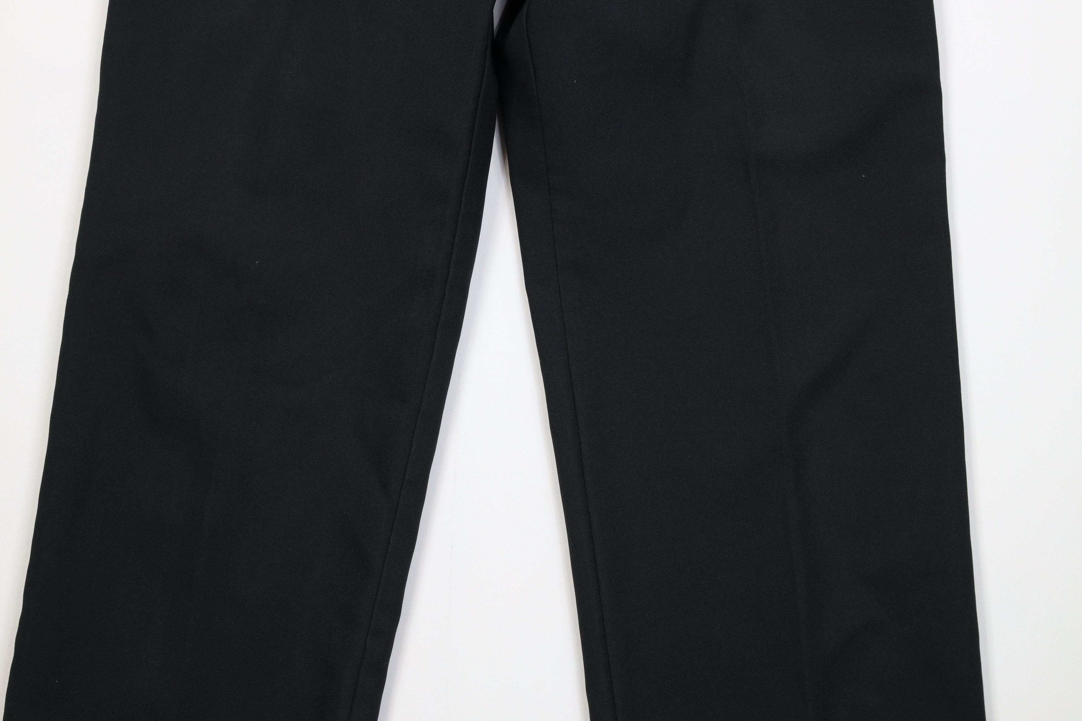 Vintage Vintage 70s Streetwear Flared Wide Leg Chino Pants Black USA Size US 32 / EU 48 - 3 Thumbnail