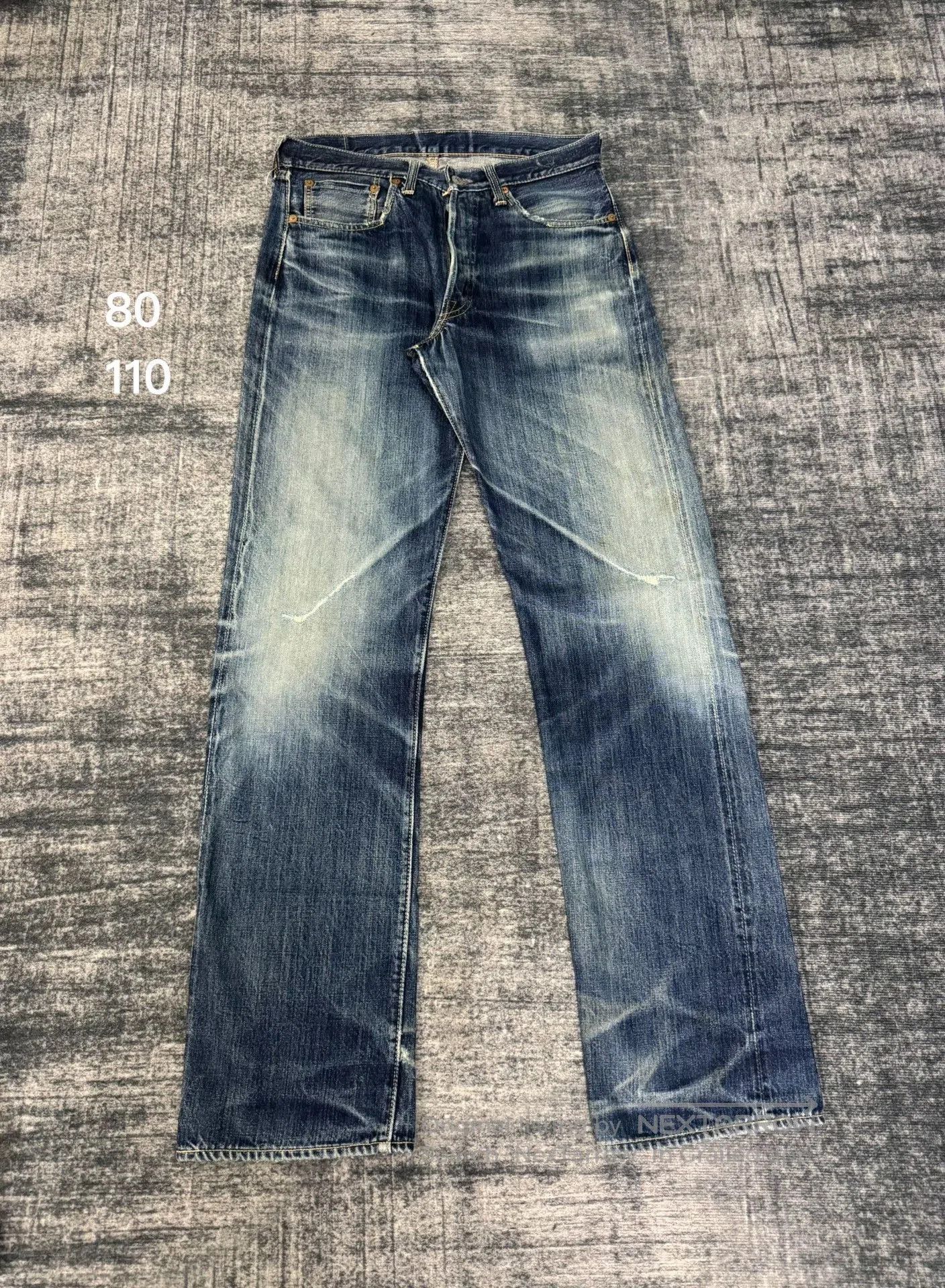 Vintage Vintage Joe McCoy 90s Washed Blue Jeans. Size US 32 / EU 48 - 1 Thumbnail