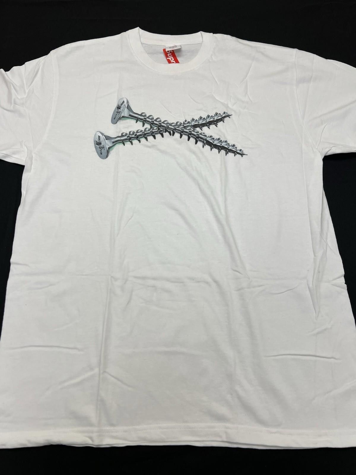 Supreme FW16 Supreme Screw Tee White XL Size US XL / EU 56 / 4 - 3 Thumbnail