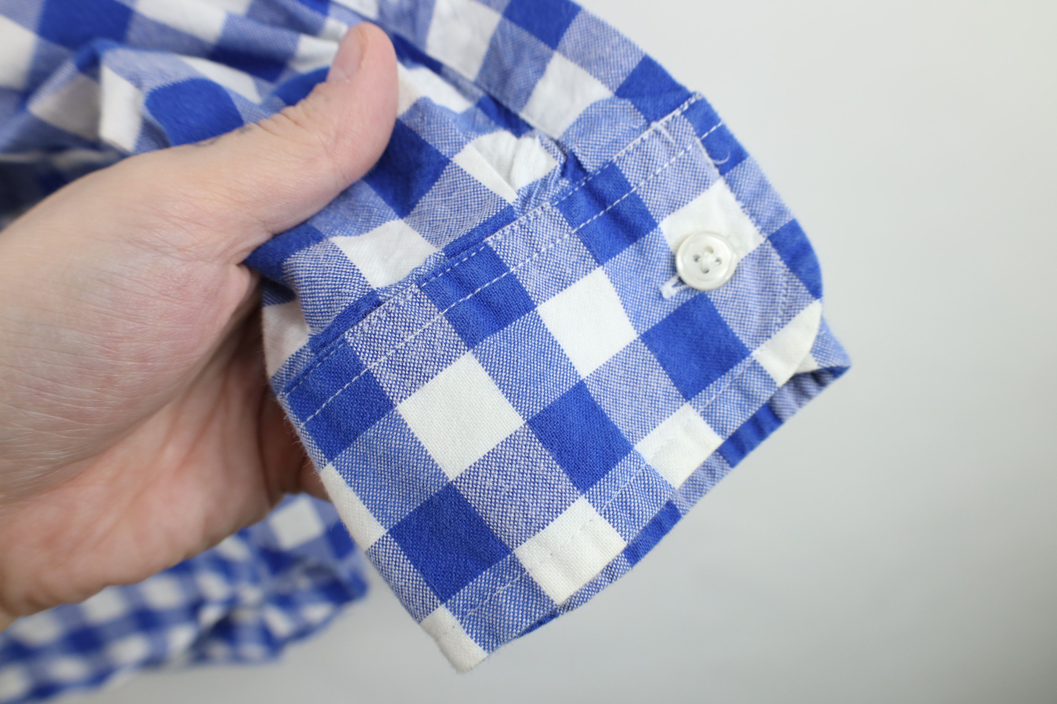 J.Crew J Crew Oxford Collared Button Down Shirt Gingham Plaid Size US S / EU 44-46 / 1 - 7 Thumbnail