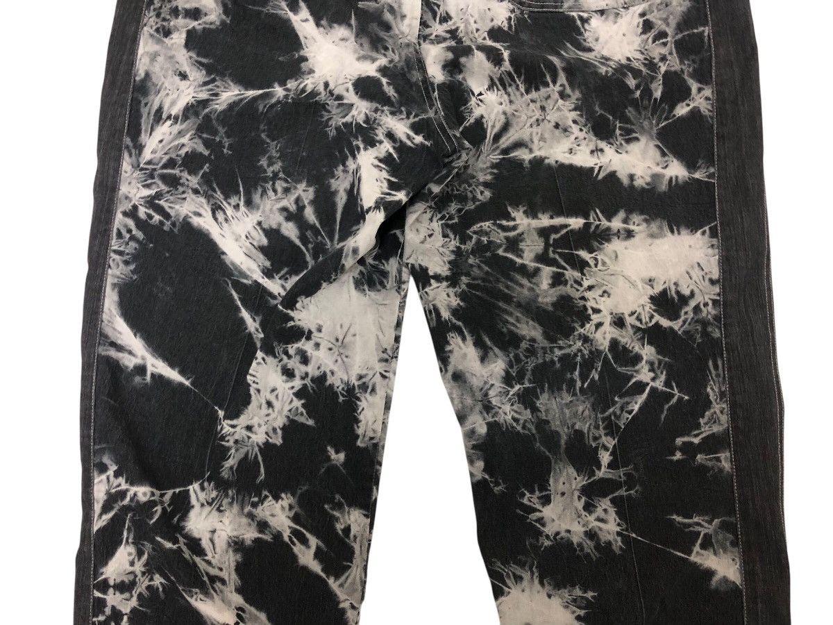 Japanese Brand × Vintage 🇯🇵 PARTO D.I.V BAGGY WIDE LEG ACIDWASH EMBROIDERED STATEMENT Size US 35 - 10 Thumbnail