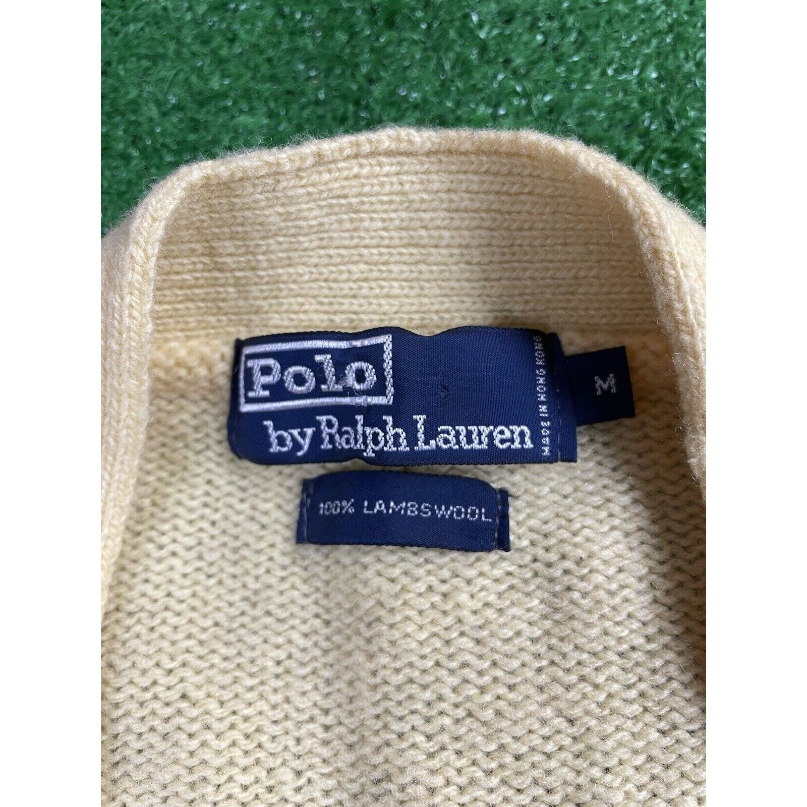 Ralph Lauren Vintage Polo Ralph Lauren Medium Wool Cardigan Sweatshirt Size US M / EU 48-50 / 2 - 2 Thumbnail