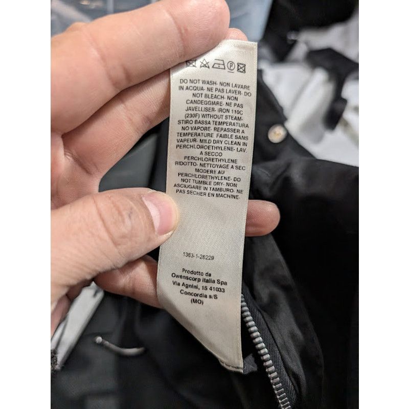 Rick Owens o1rshd1 Jumbo Sl Outershirt in Black Size US XL / EU 56 / 4 - 23 Thumbnail