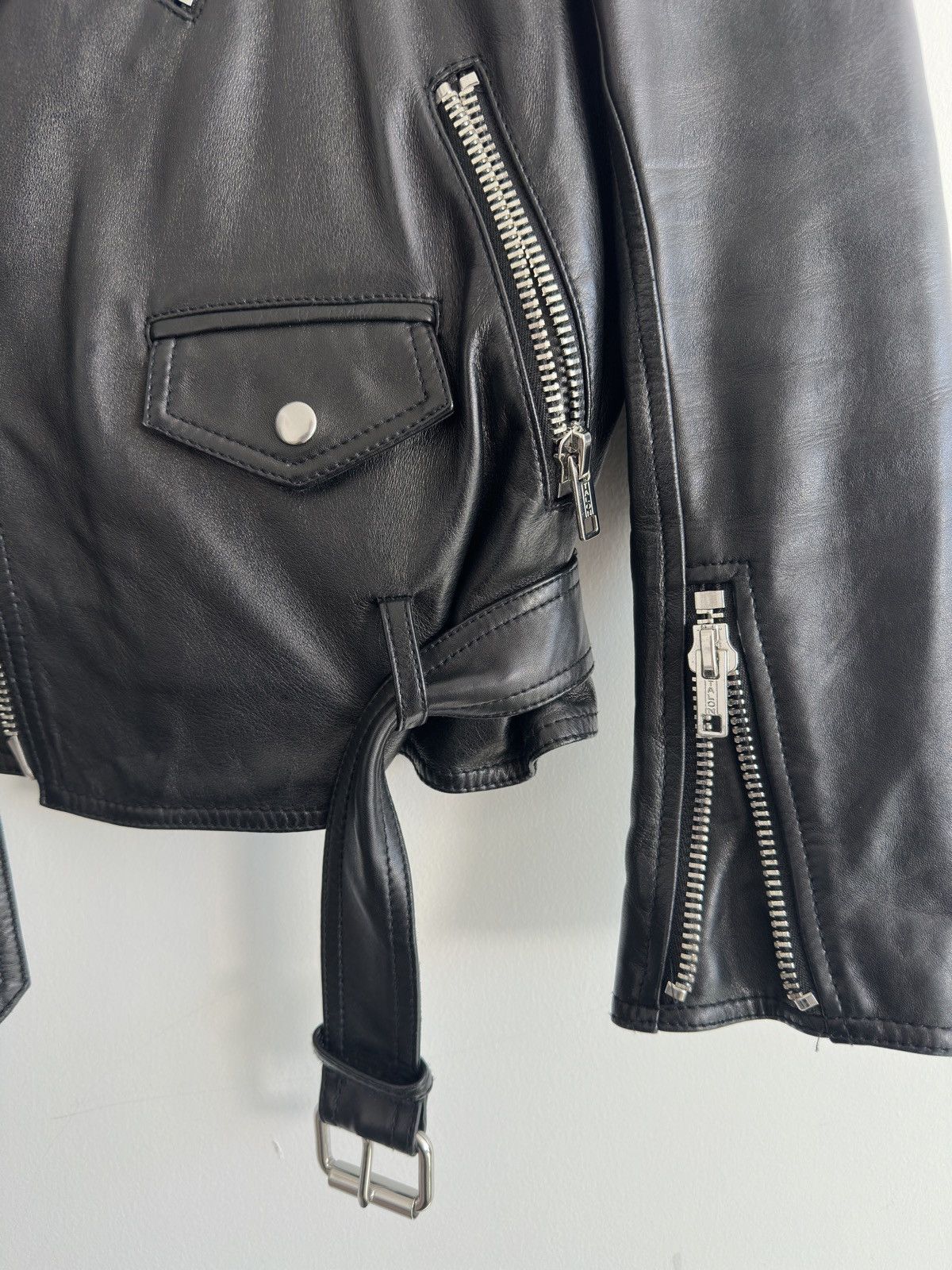 3.1 Phillip Lim 3.1 Phillip Lim Nappa Lambskin Leather Moto Jacket - Size S Size US S / EU 44-46 / 1 - 4 Thumbnail