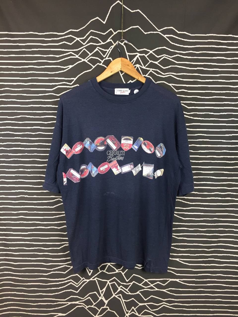 Cerruti 1881 Vtg Cerruti 1881 Brothers Made In Italy Tee Size US L / EU 52-54 / 3 - 1 Thumbnail