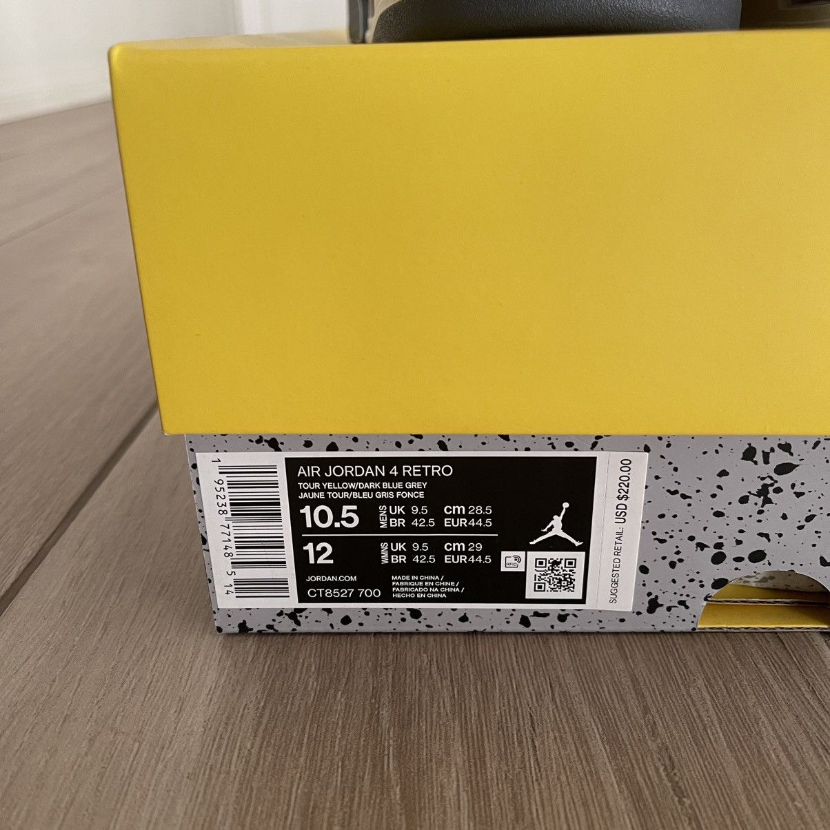 Jordan Brand Jordan 4 Retro Lightning 2021 Size US 10.5 / EU 43-44 - 7 Thumbnail