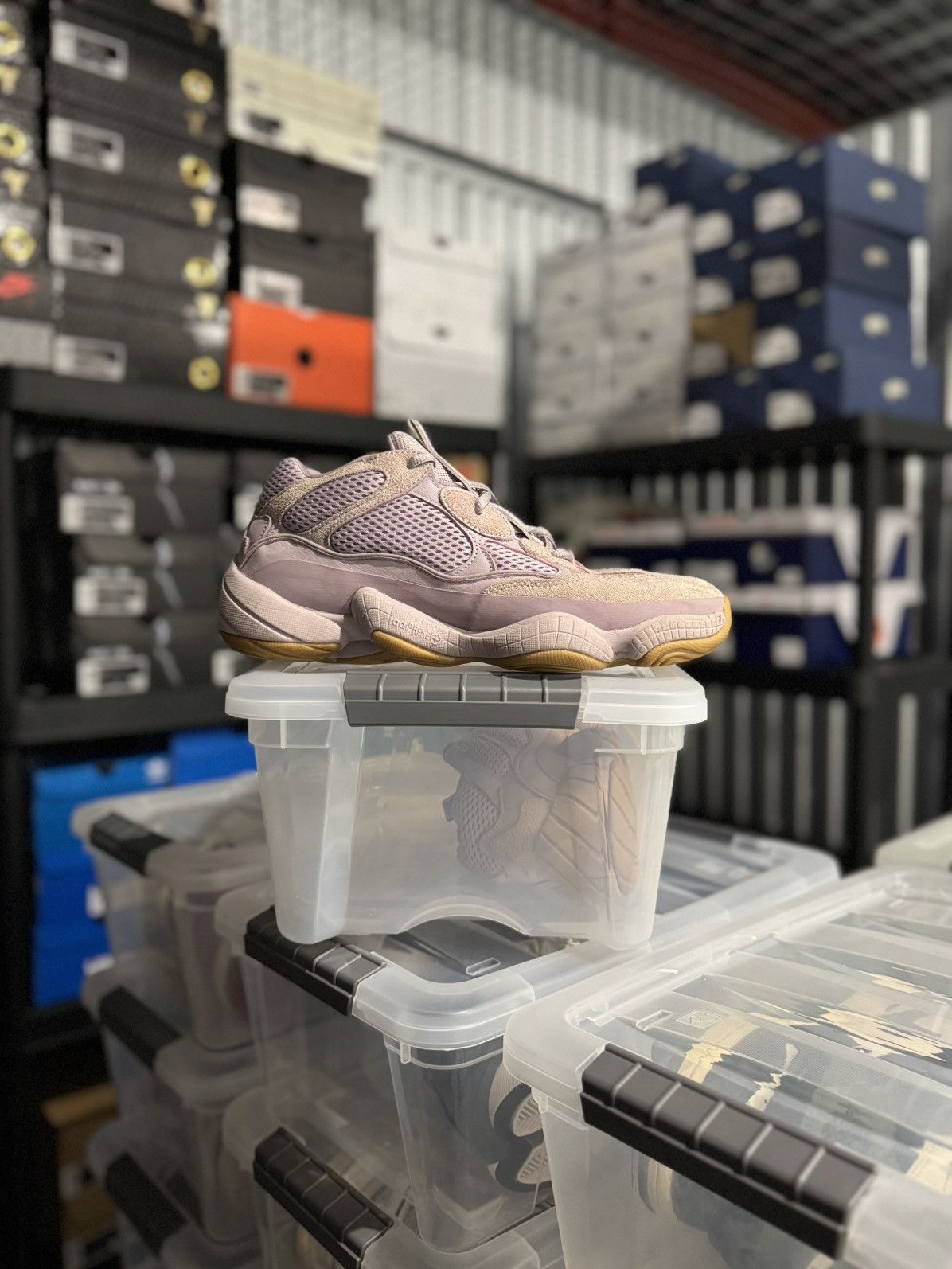 Adidas × Kanye West Adidas Yeezy 500 Soft Vision Size 10.5 Size US 10.5 / EU 43-44 - 1 Thumbnail