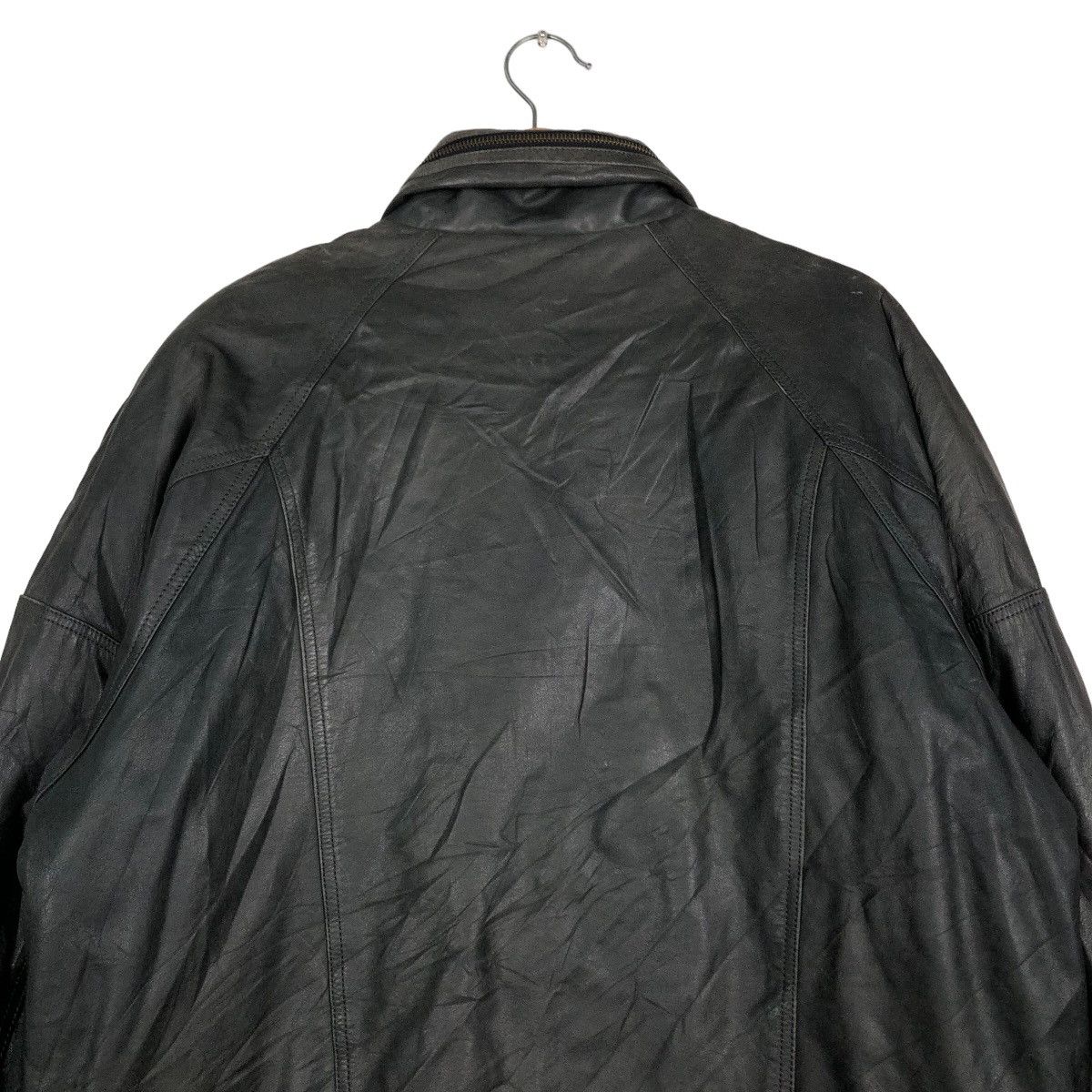 Japanese Brand 🔥Vintage Biker Genuine Leather Jacket Japan Made Size US L / EU 52-54 / 3 - 9 Thumbnail