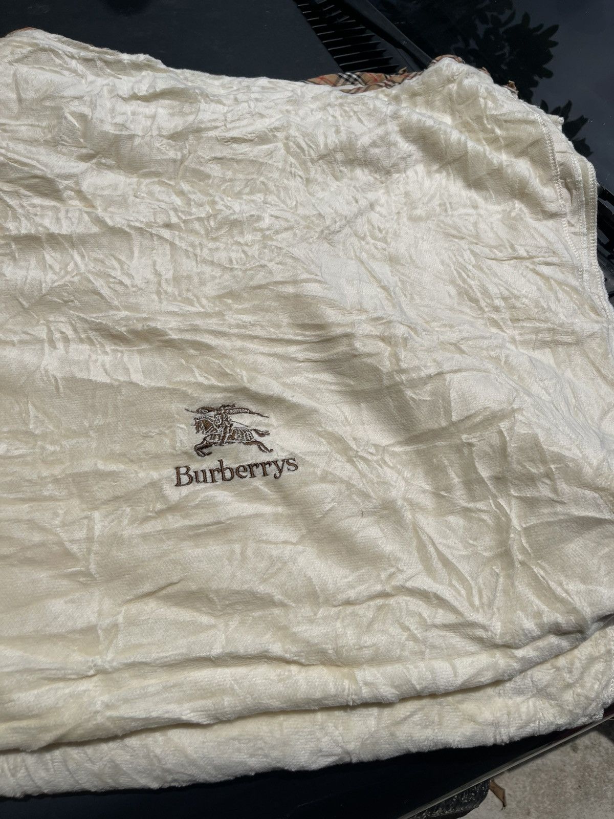 Burberry Vintage burberry super single blanket 140x240cm Size ONE SIZE - 2 Thumbnail