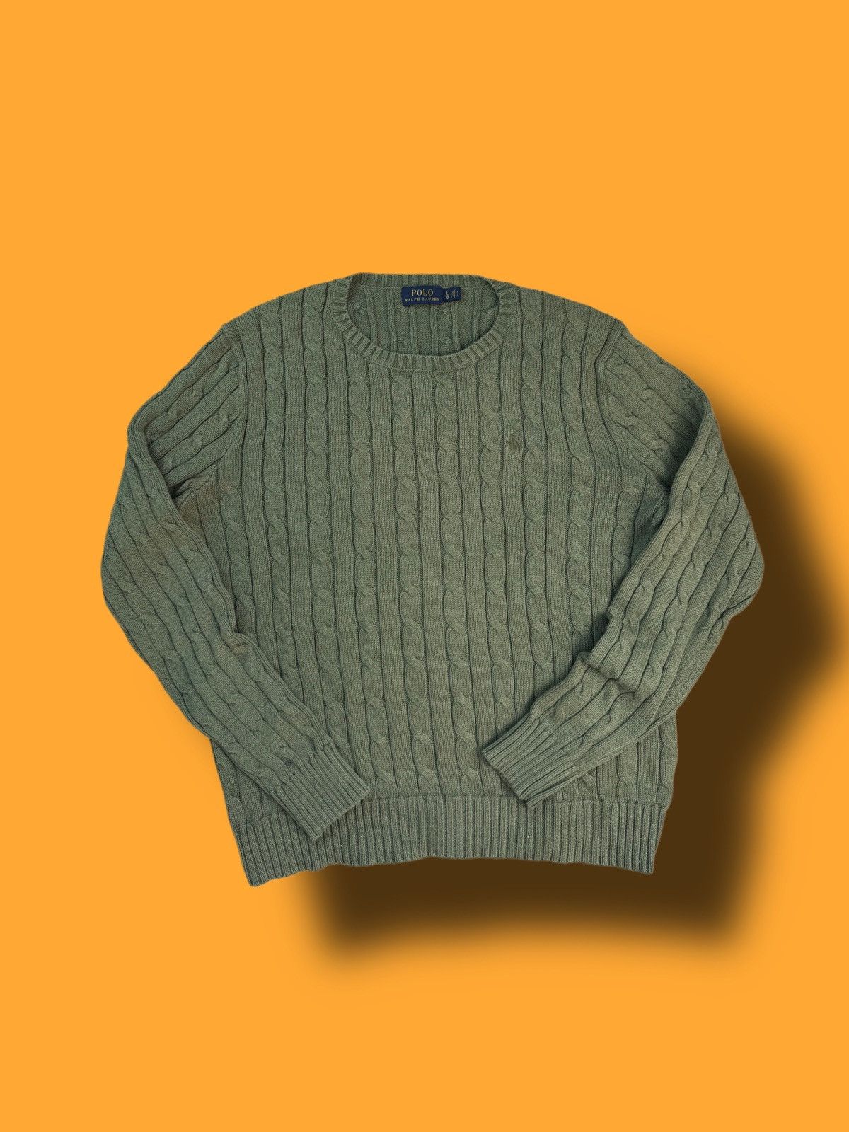Polo Ralph Lauren × Ralph Lauren × Vintage POLO RALPH LAUREN VINTAGE BASIC LOGO OVERSIZE SWEATER Size US L / EU 52-54 / 3 - 1 Thumbnail