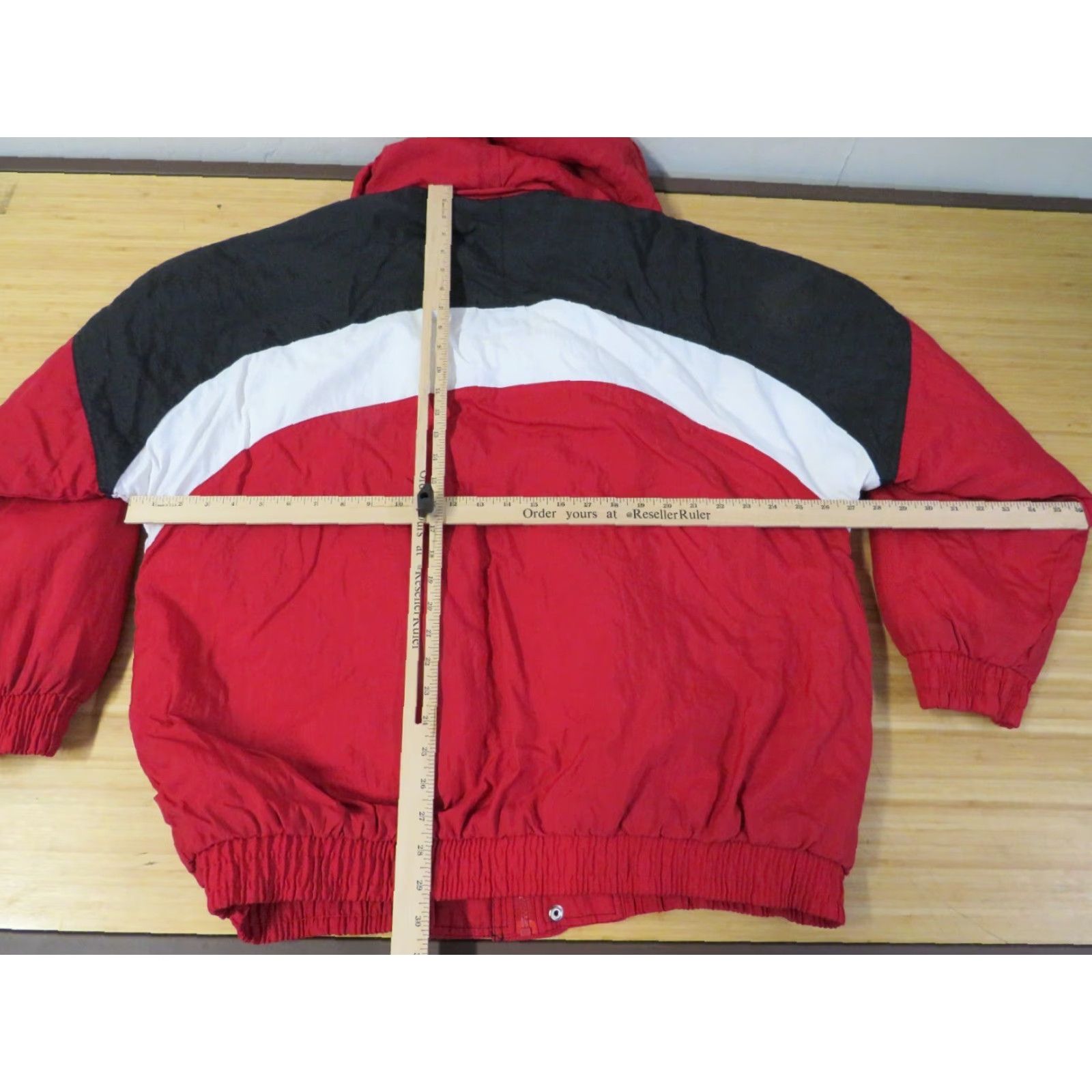 Reebok VINTAGE Reebok Men's Jacket XL Red Nylon Puffer National Guard Logo Football Shoeswear? Size US XL / EU 56 / 4 - 5 Thumbnail