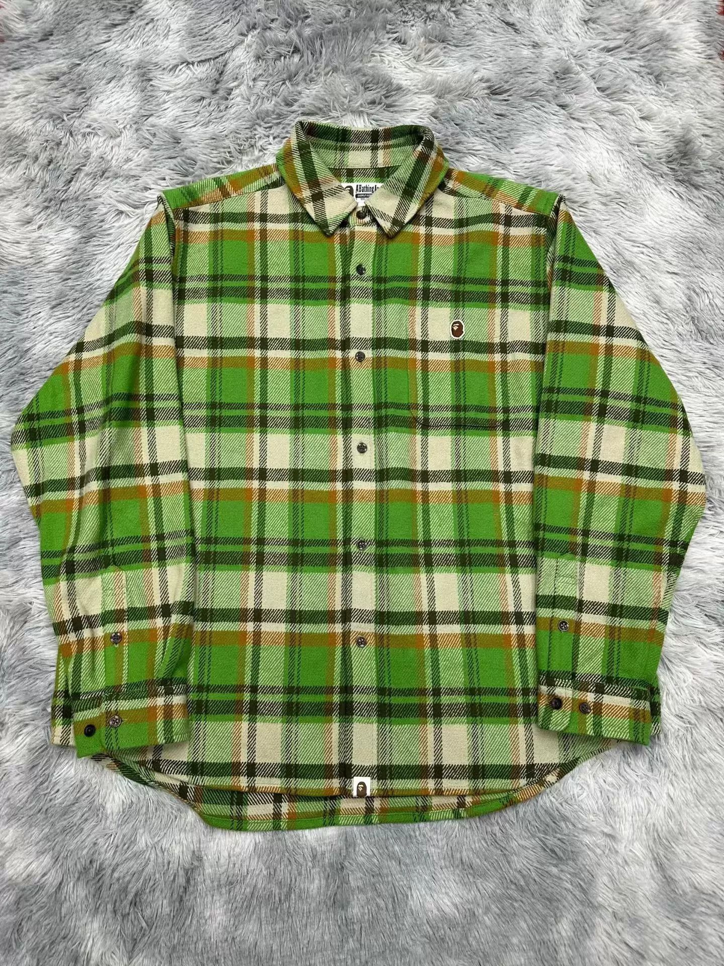 Bape Bape 25ss Kimura check shirt jacket xxl NWOT Size US XXL / EU 58 / 5 - 1 Thumbnail