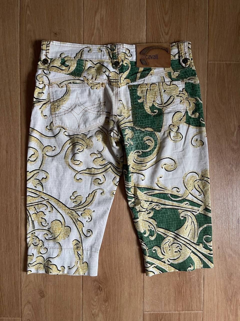 Just Cavalli × Roberto Cavalli Just Cavalli Baroque Print Capri Size 26" / US 2 / IT 38 - 17 Thumbnail