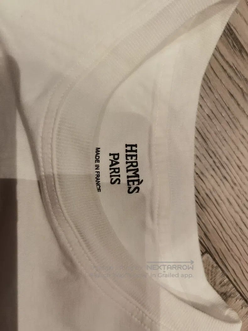 Hermes Hermes T-shirt with Good Pattern Size XS / US 0-2 / IT 36-38 - 3 Thumbnail