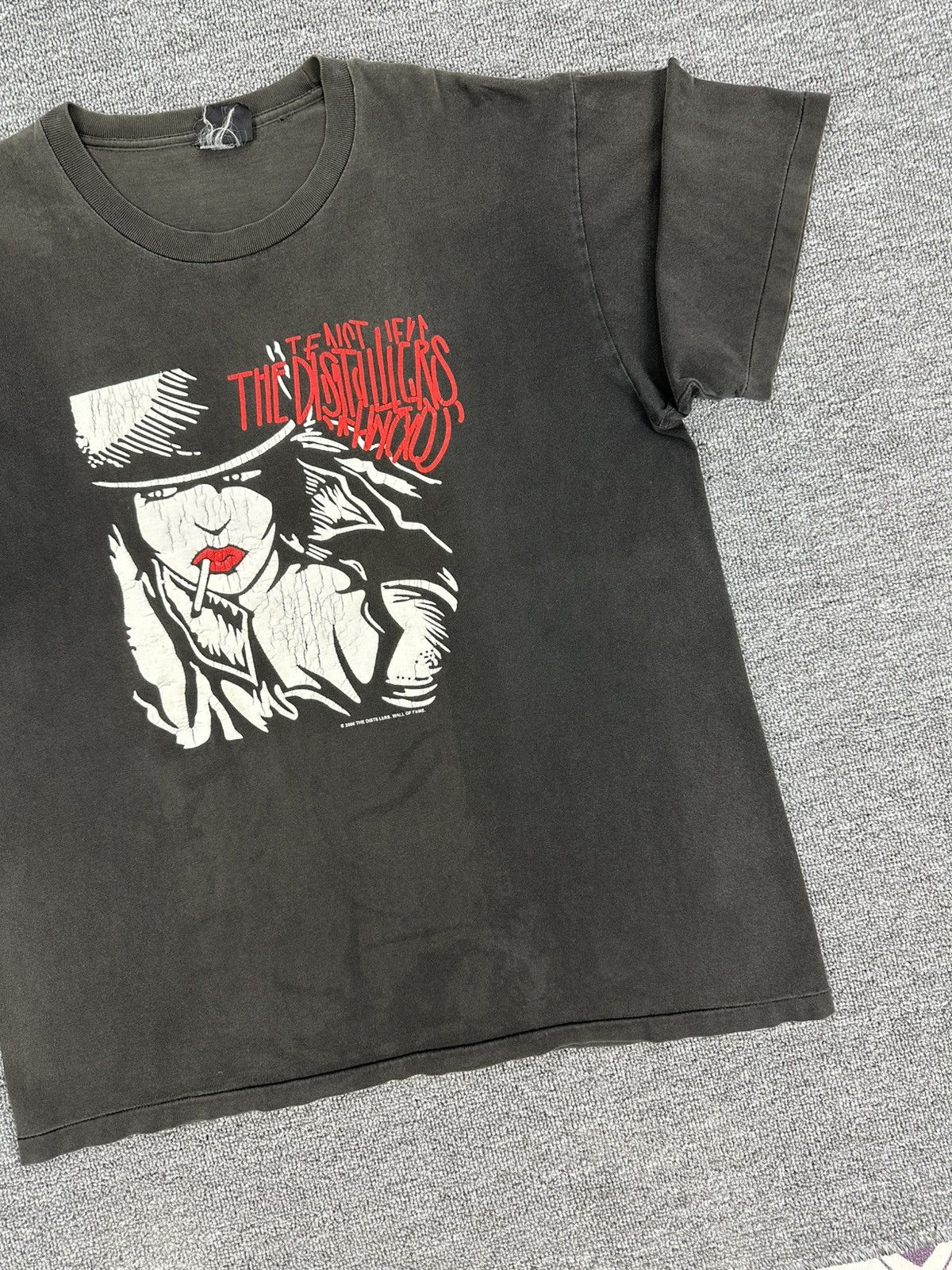 Vintage Rare🔥Vintage Bootleg The Distillers Band Faded Shirt Size US L / EU 52-54 / 3 - 4 Thumbnail