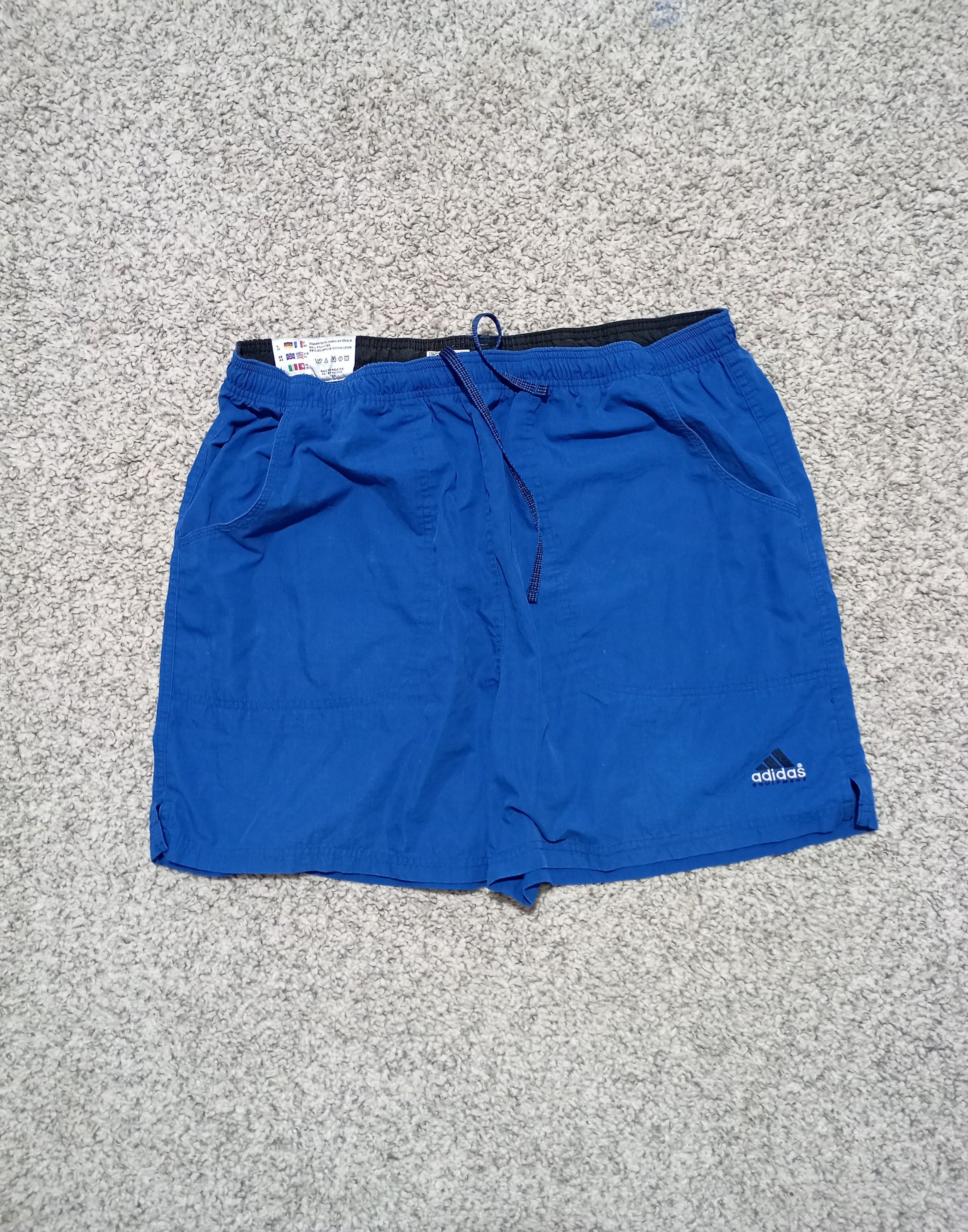 Adidas × Vintage Adidas Equipment vintage streetwear shorts Size US 33 - 1 Thumbnail