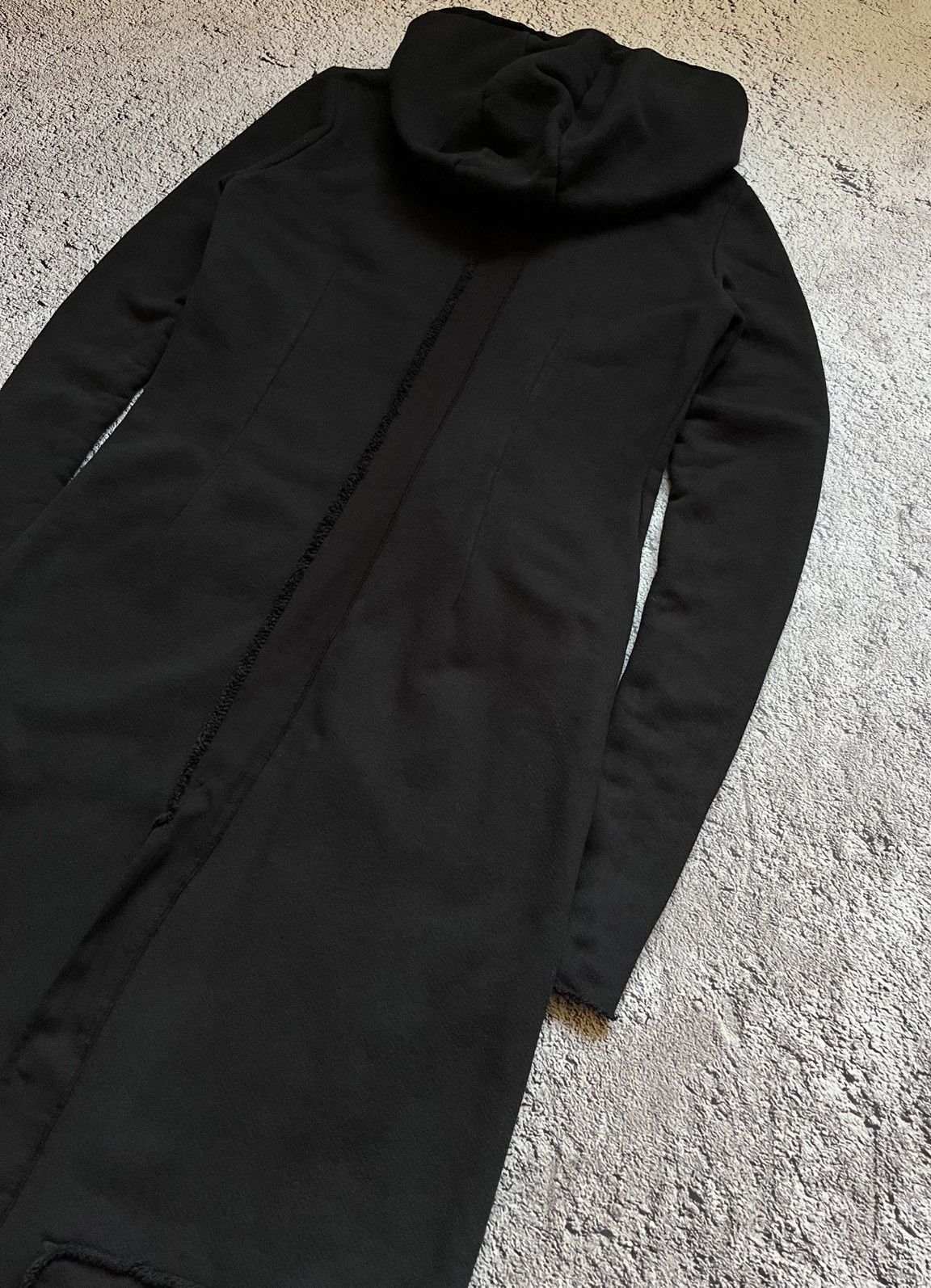 PAL OFFNER Pal Offner Asymmetric Hooded Long Jacket Size 3 (fits M-L) Size M / US 6-8 / IT 42-44 - 16 Thumbnail