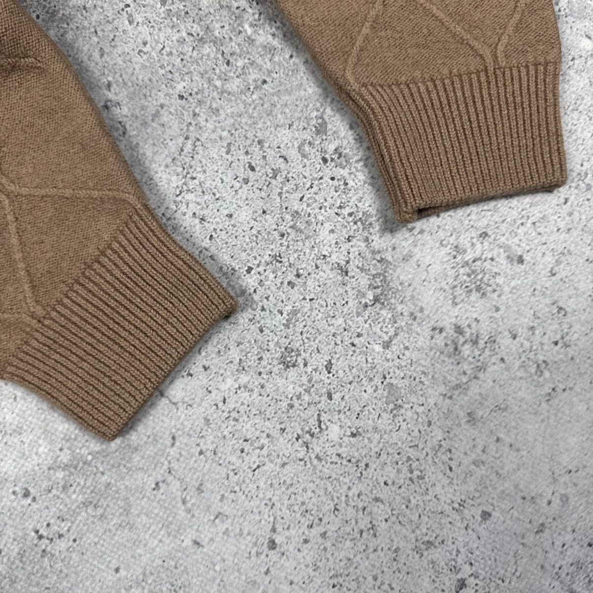 Burberry × Vintage Vintage Burberrys Burberry Cable Knit Merino Wool Sweater Size S / US 4 / IT 40 - 5 Thumbnail