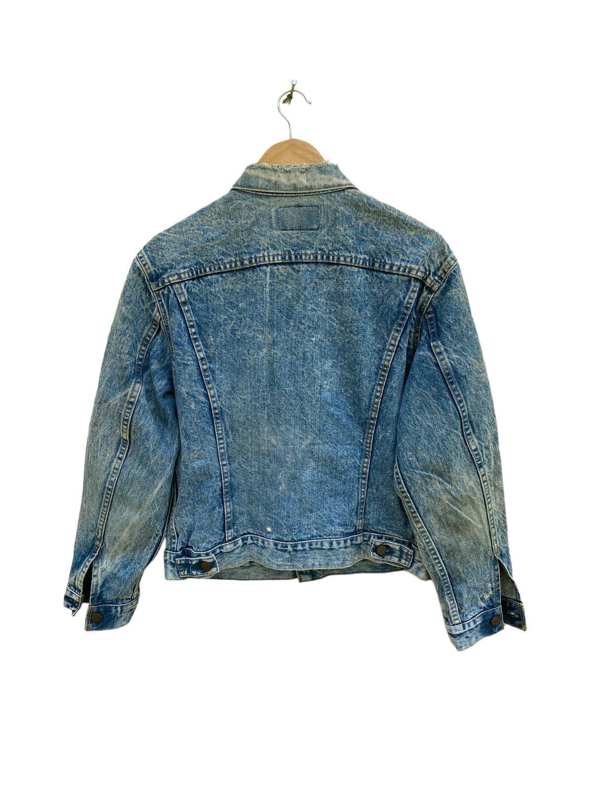 Levi's × Vintage Vintage 80s Levis jacket acid wash Size US M / EU 48-50 / 2 - 3 Thumbnail