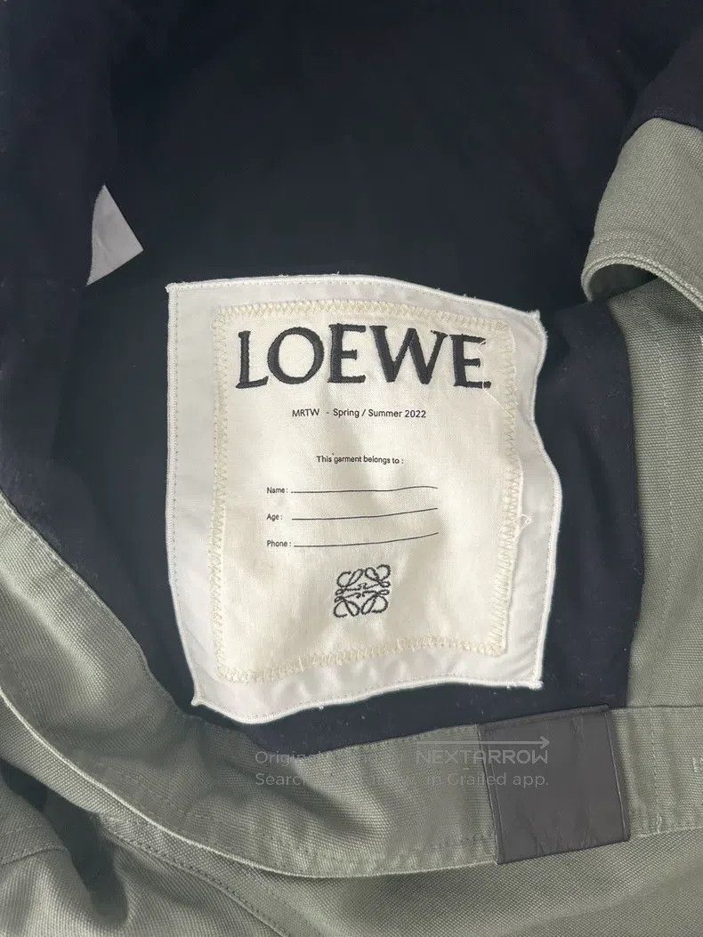 Loewe Loewe Olive Green Collar Jacket Size US M / EU 48-50 / 2 - 4 Thumbnail