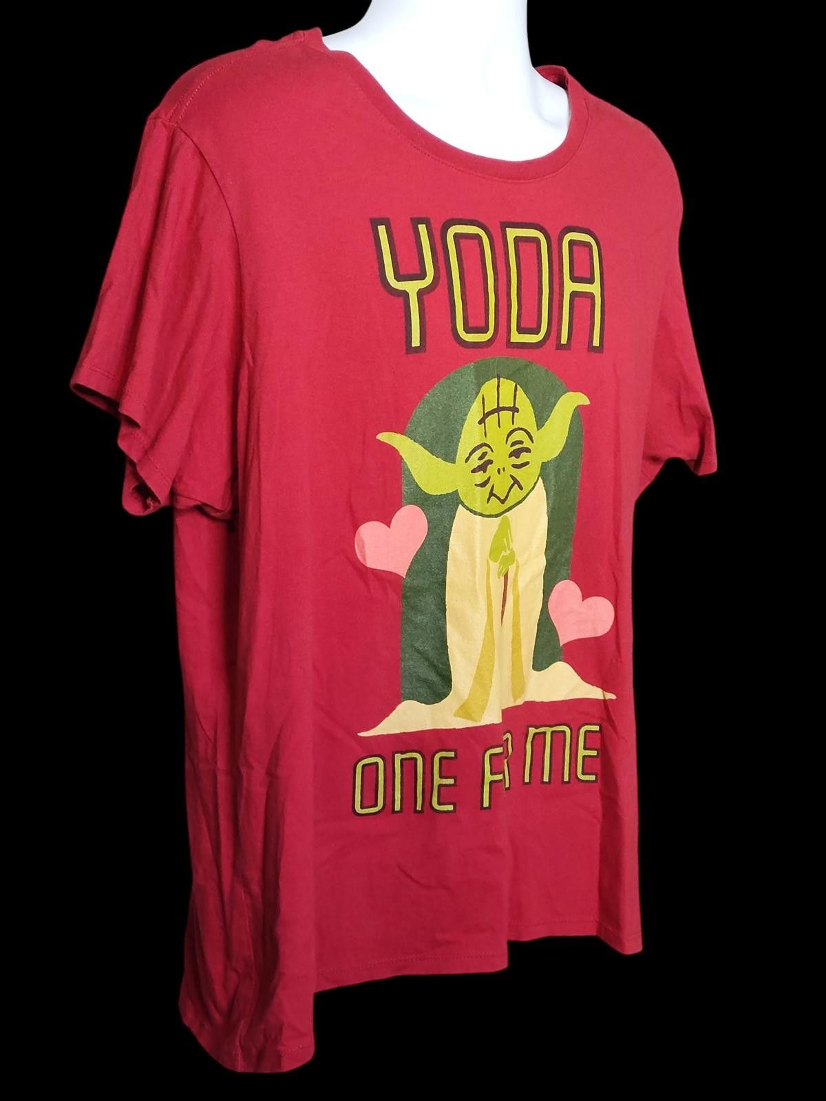 Star Wars Red Yoda Graphic T-Shirt for Men Size US XXL / EU 58 / 5 - 3 Thumbnail
