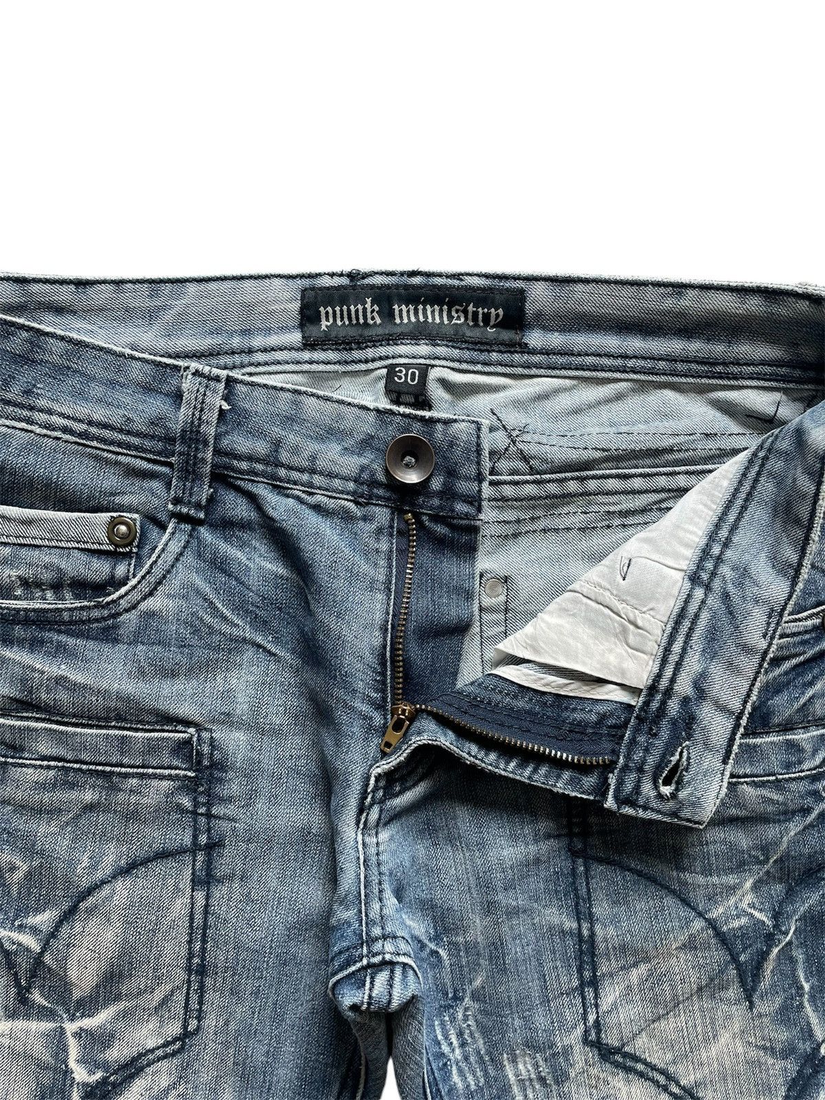 Fragment Design Rare Vintage Punk Ministry X Fragment Design Jeans Size US 30 / EU 46 - 6 Thumbnail
