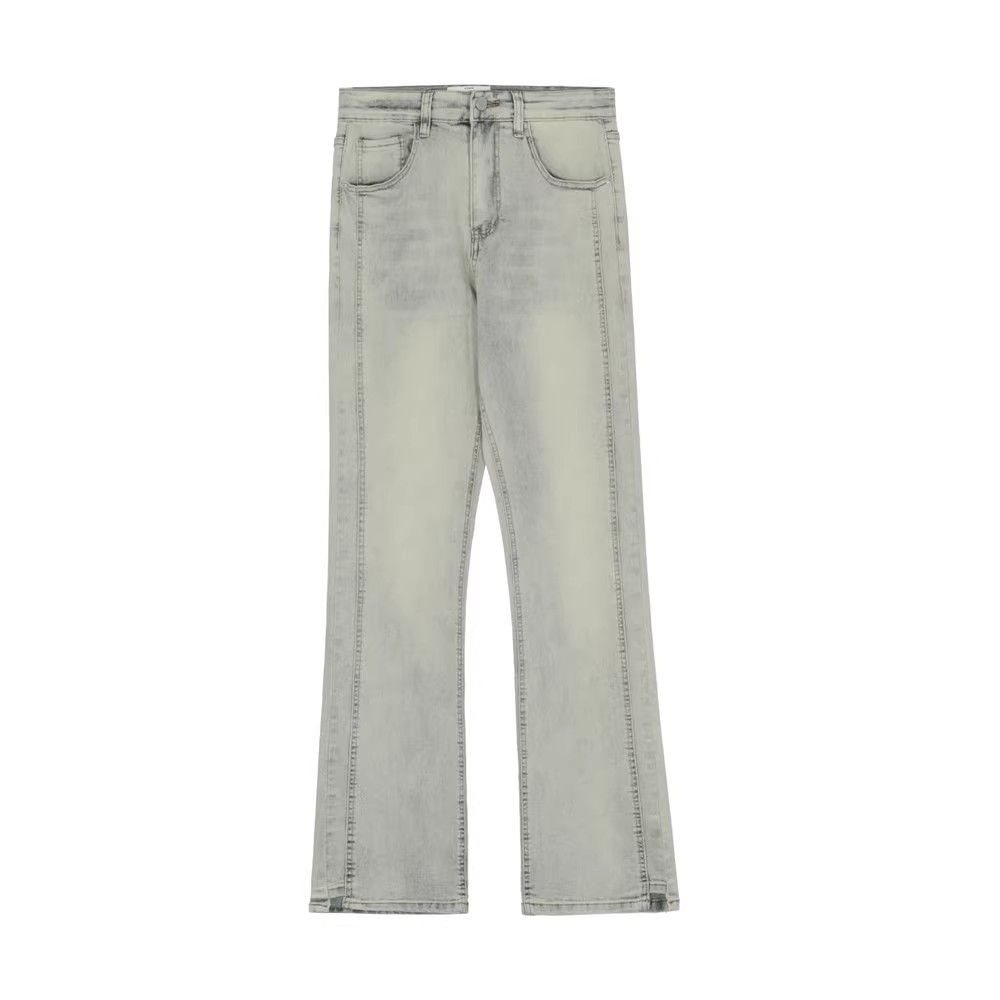 Japanese Brand × Jean Vintage stitching casual washed distressed jeans Size US 32 / EU 48 - 1 Thumbnail