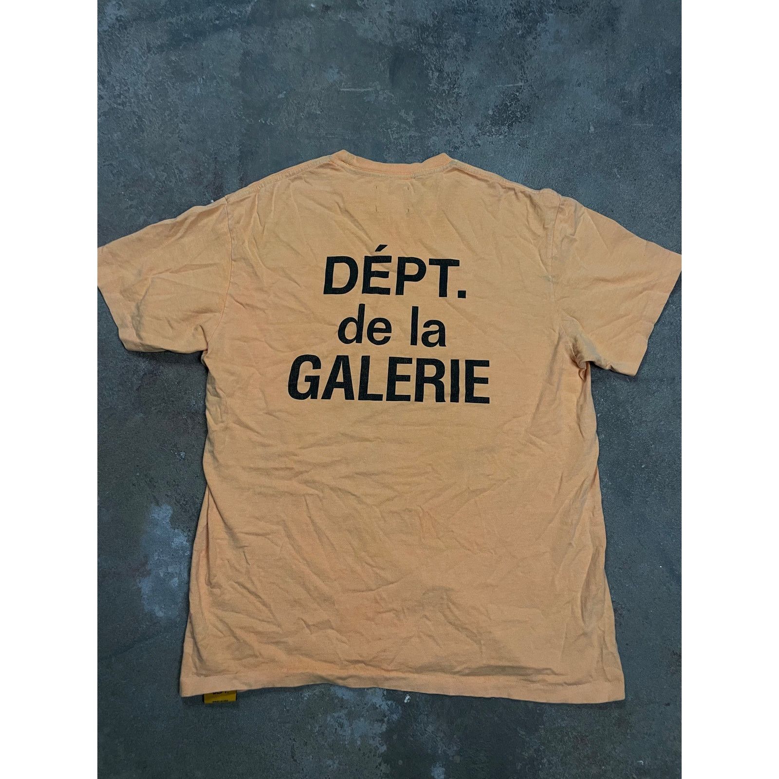 Gallery Dept. Gallery Dept Tee Orange Black Used Medium Size US M / EU 48-50 / 2 - 2 Thumbnail