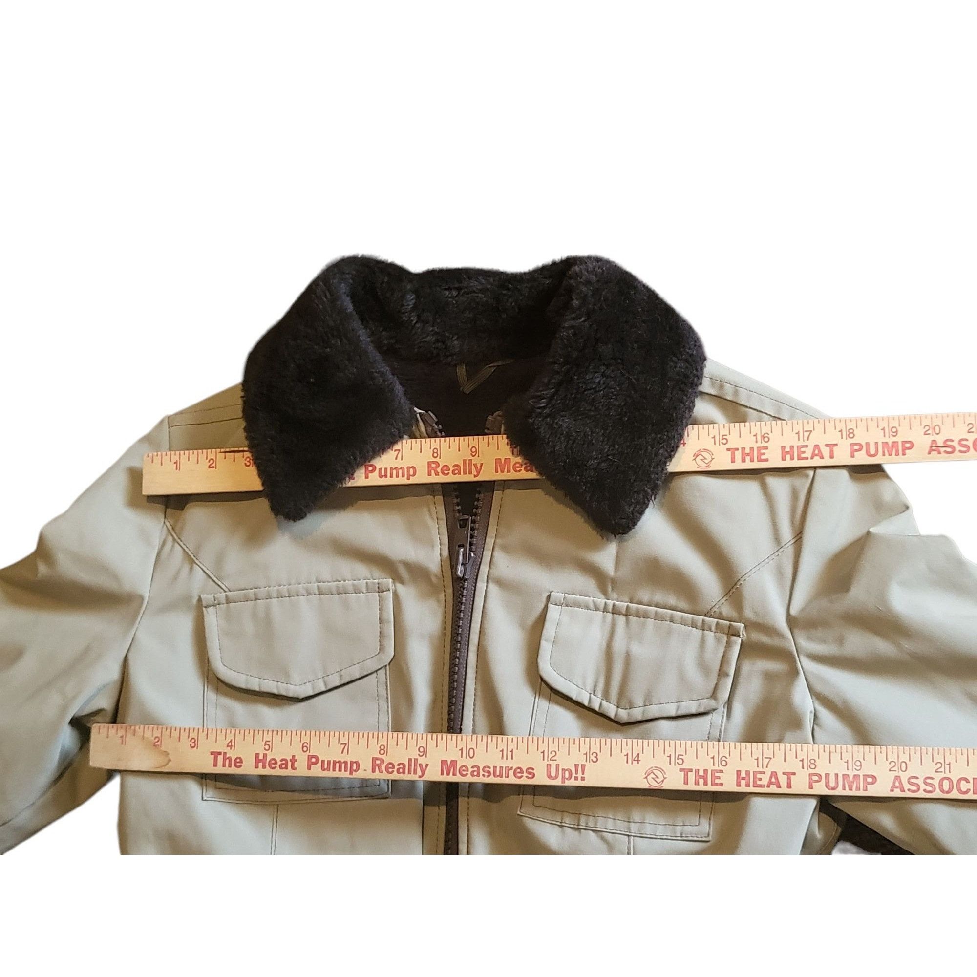 Sears Vintage Sears And Roebuck Trench Coat Sz 13 Juniors Khaki Ki Size M / US 6-8 / IT 42-44 - 3 Thumbnail
