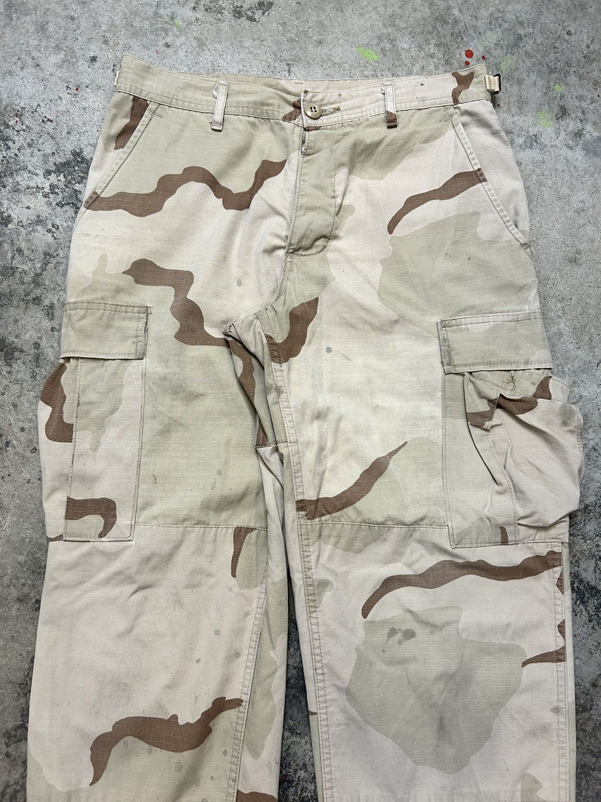 Vintage Nato Desert Camo Cargo Pants Size US 30 / EU 46 - 5 Thumbnail