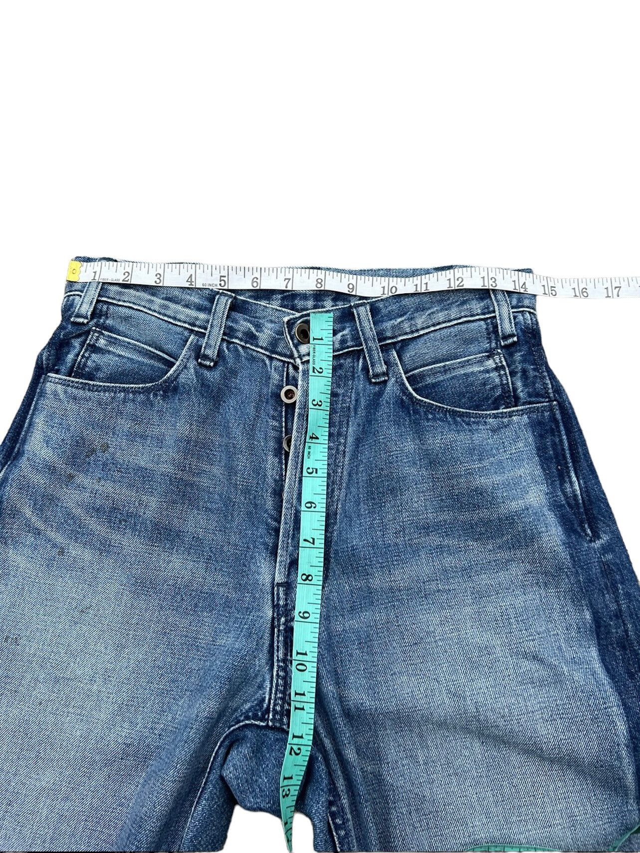 BRU NA BOINNE Bru Na Boinne Japan Side Stripe Selvedge Denim Cropped Jeans Size US 29 - 3 Thumbnail