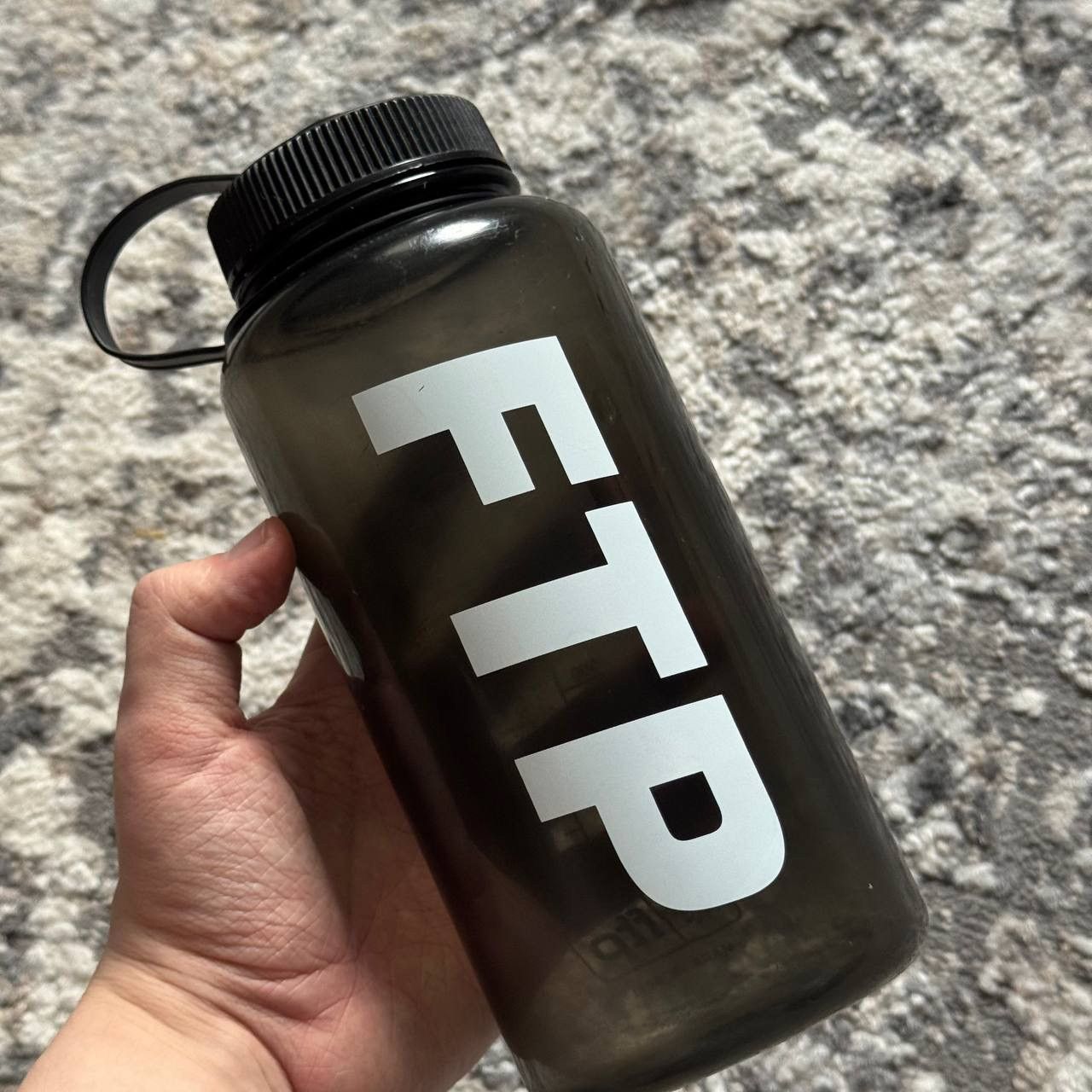 Fuck The Population Fuck The Population FTP Logo Nalgene Black Water Bottle Size ONE SIZE - 4 Thumbnail